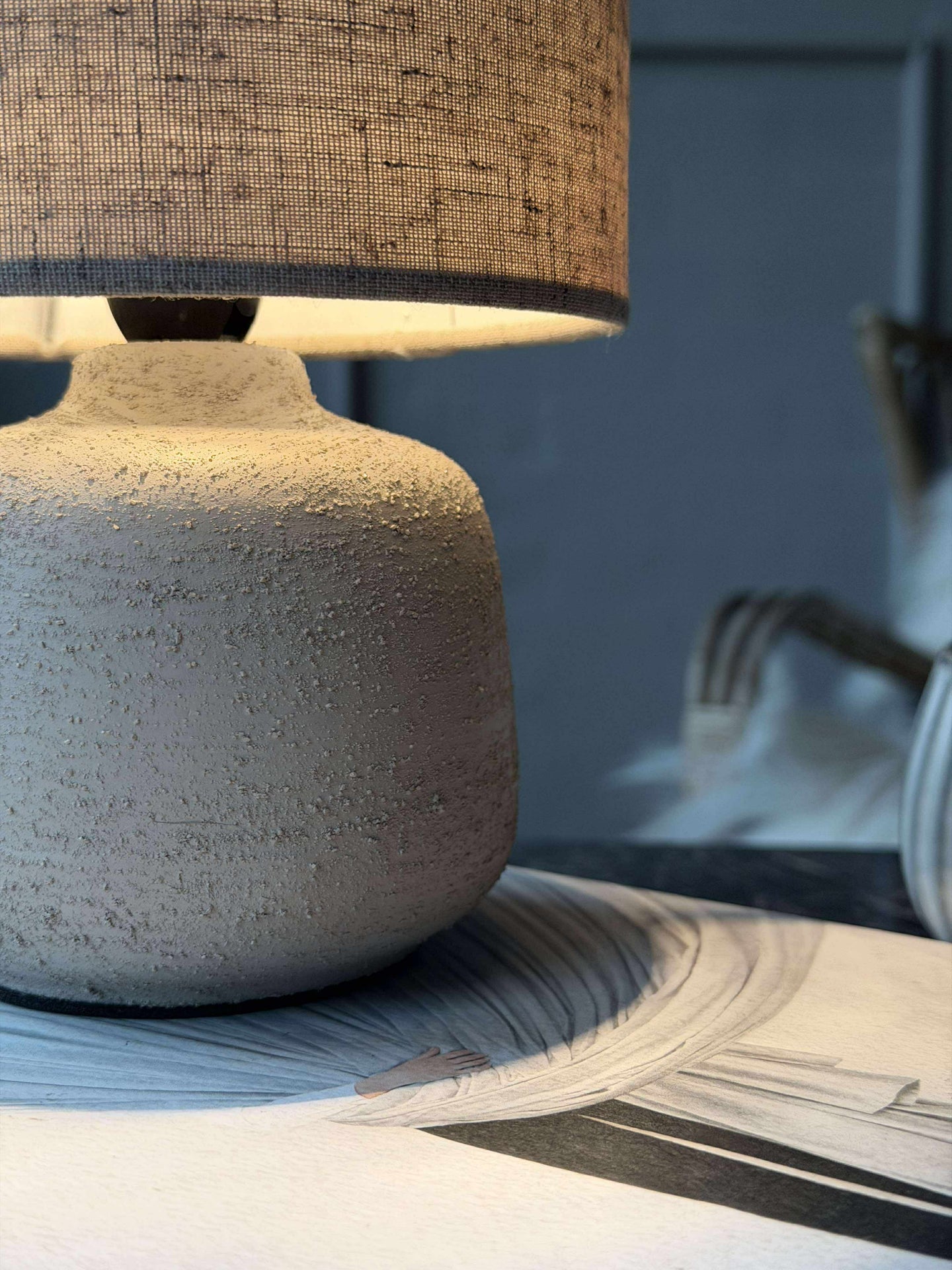 Bordlampe STONEWARE