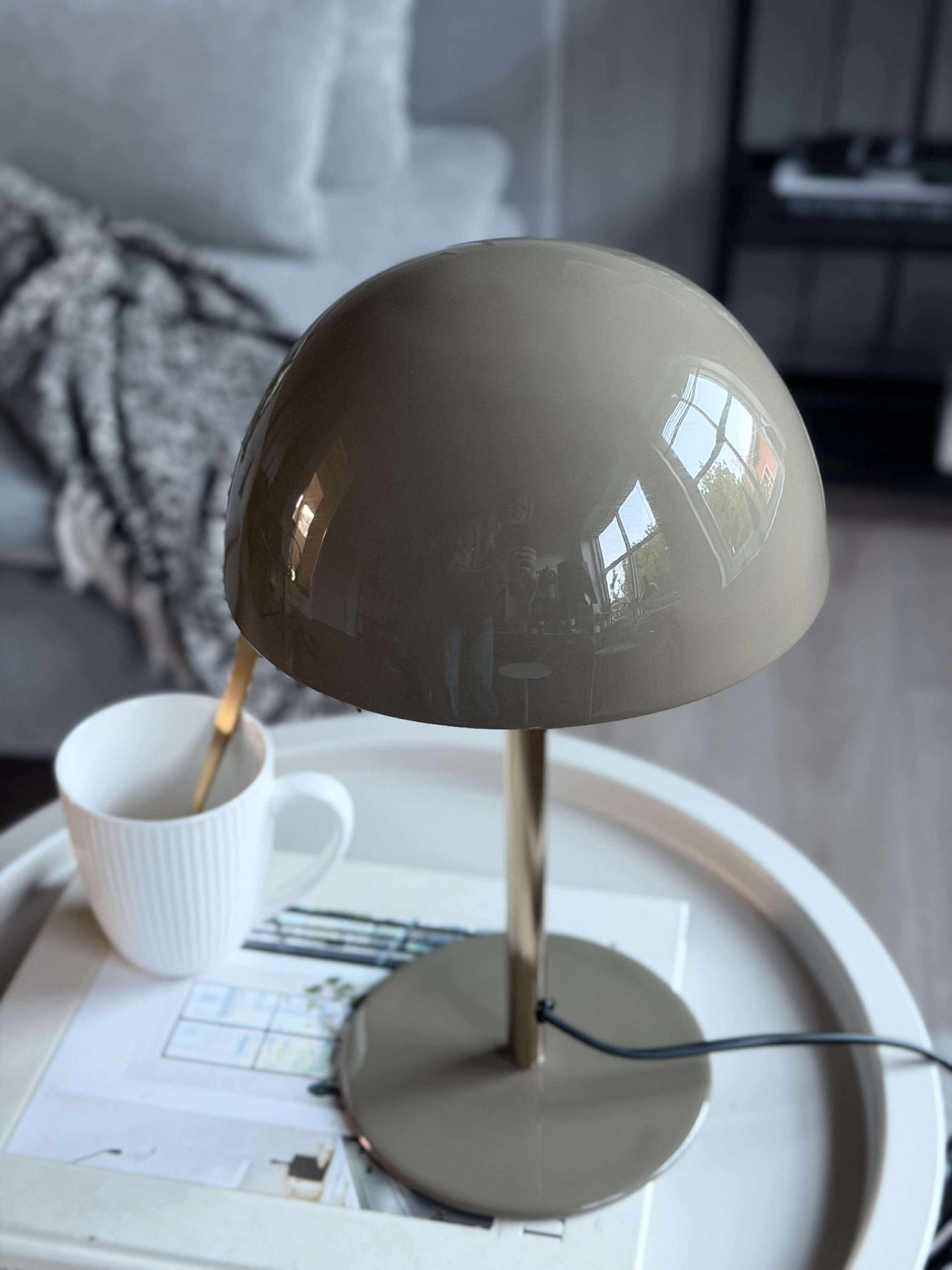 Bordlampe Oliven