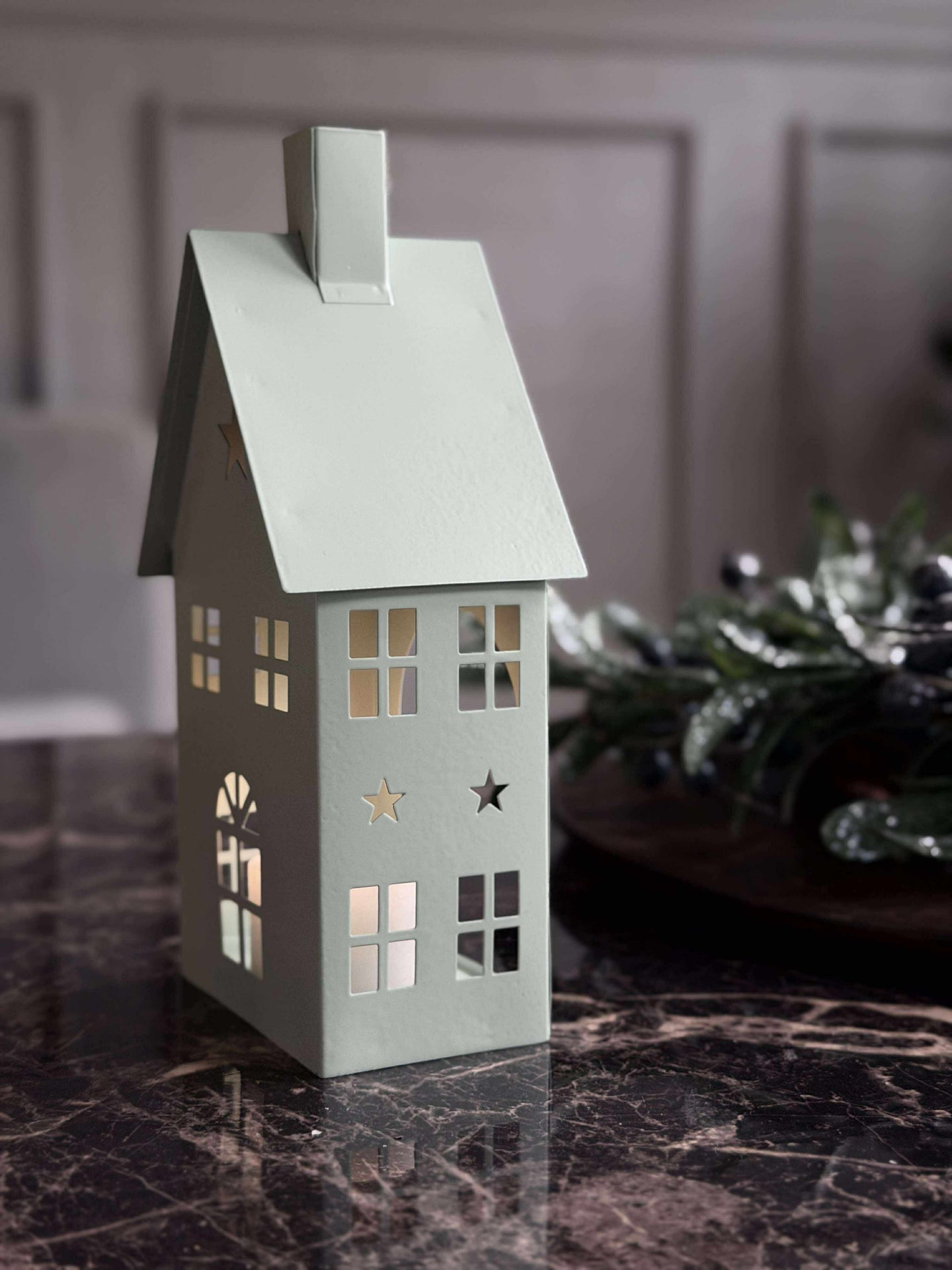 Lyslykt - Hvit eller grønn