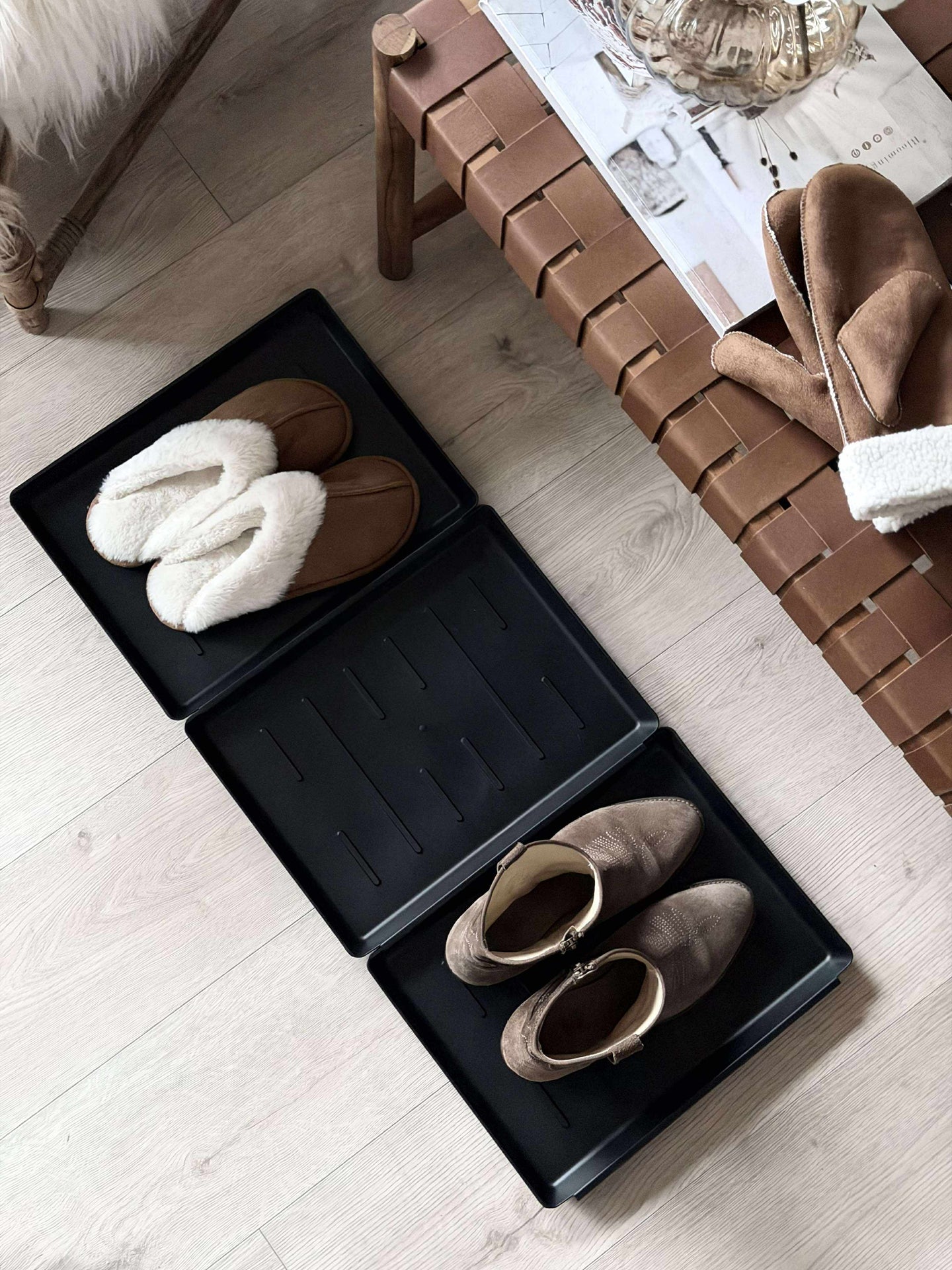 Skobrett sett med 3 stk