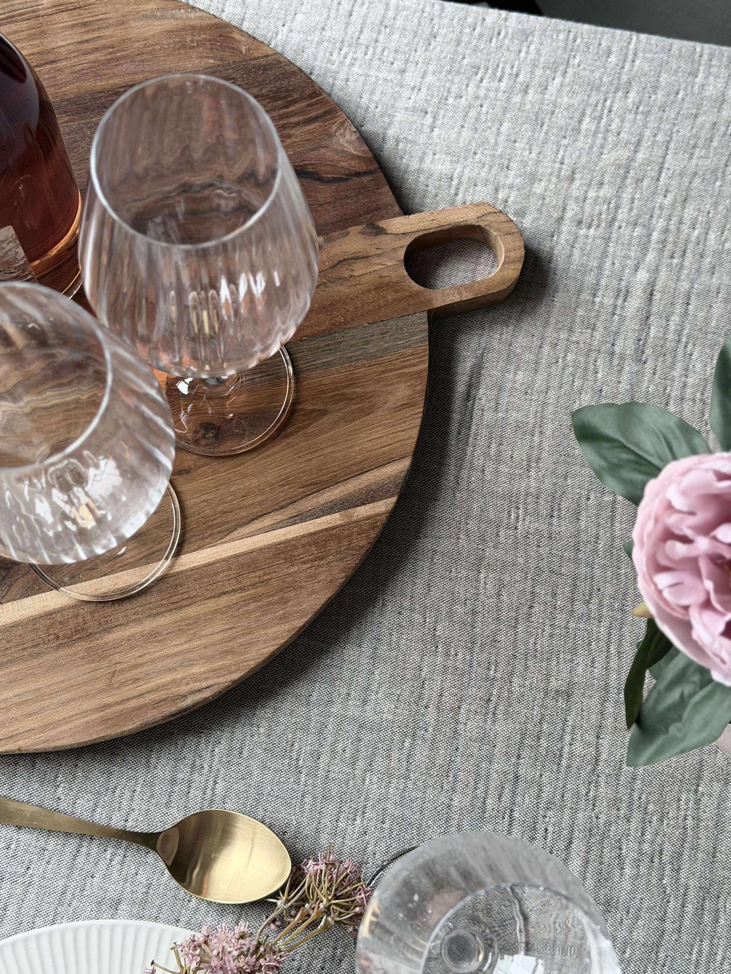Skjærebrett Teak - Godt til tapas