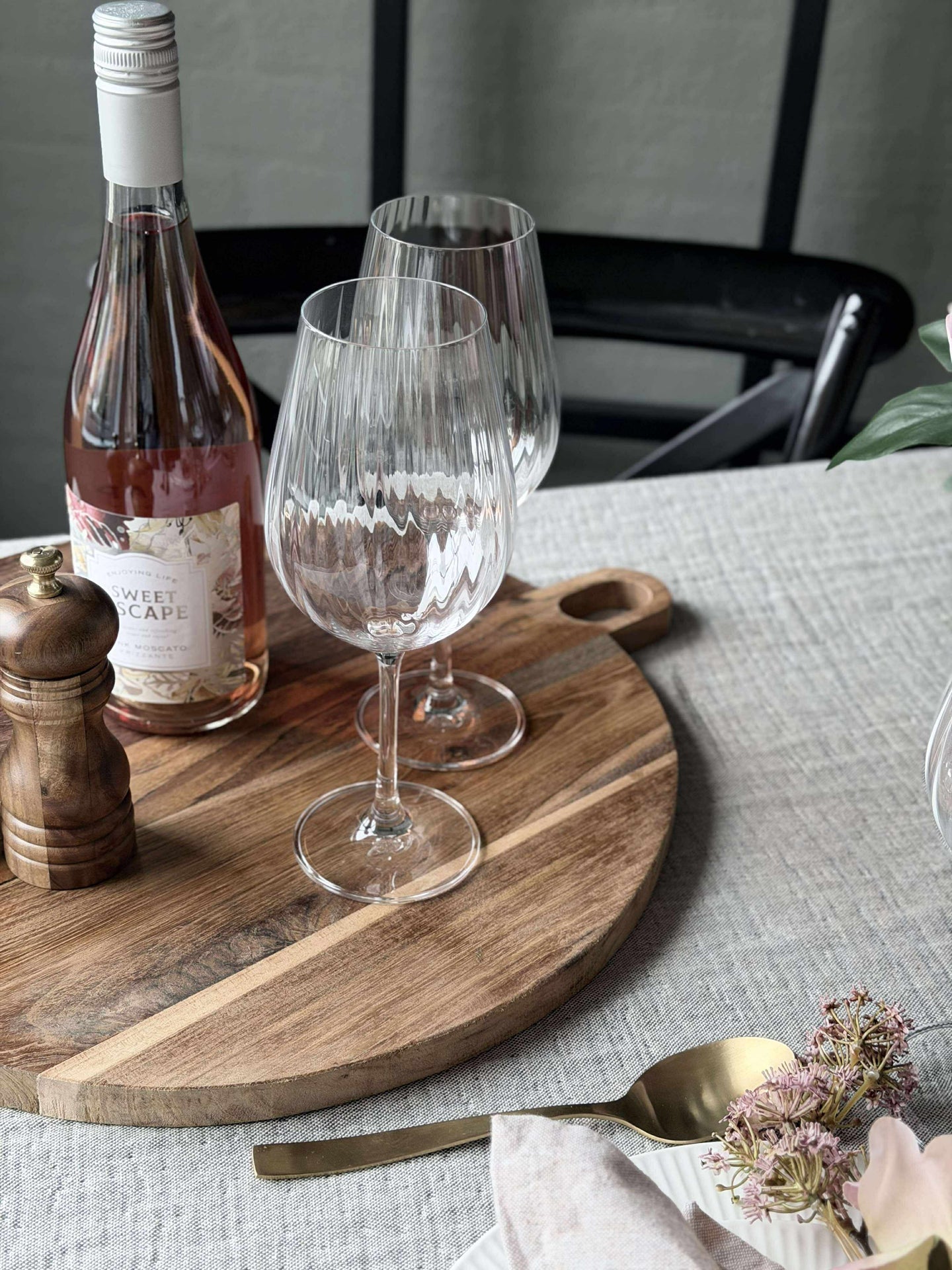 Skjærebrett Teak - Godt til tapas
