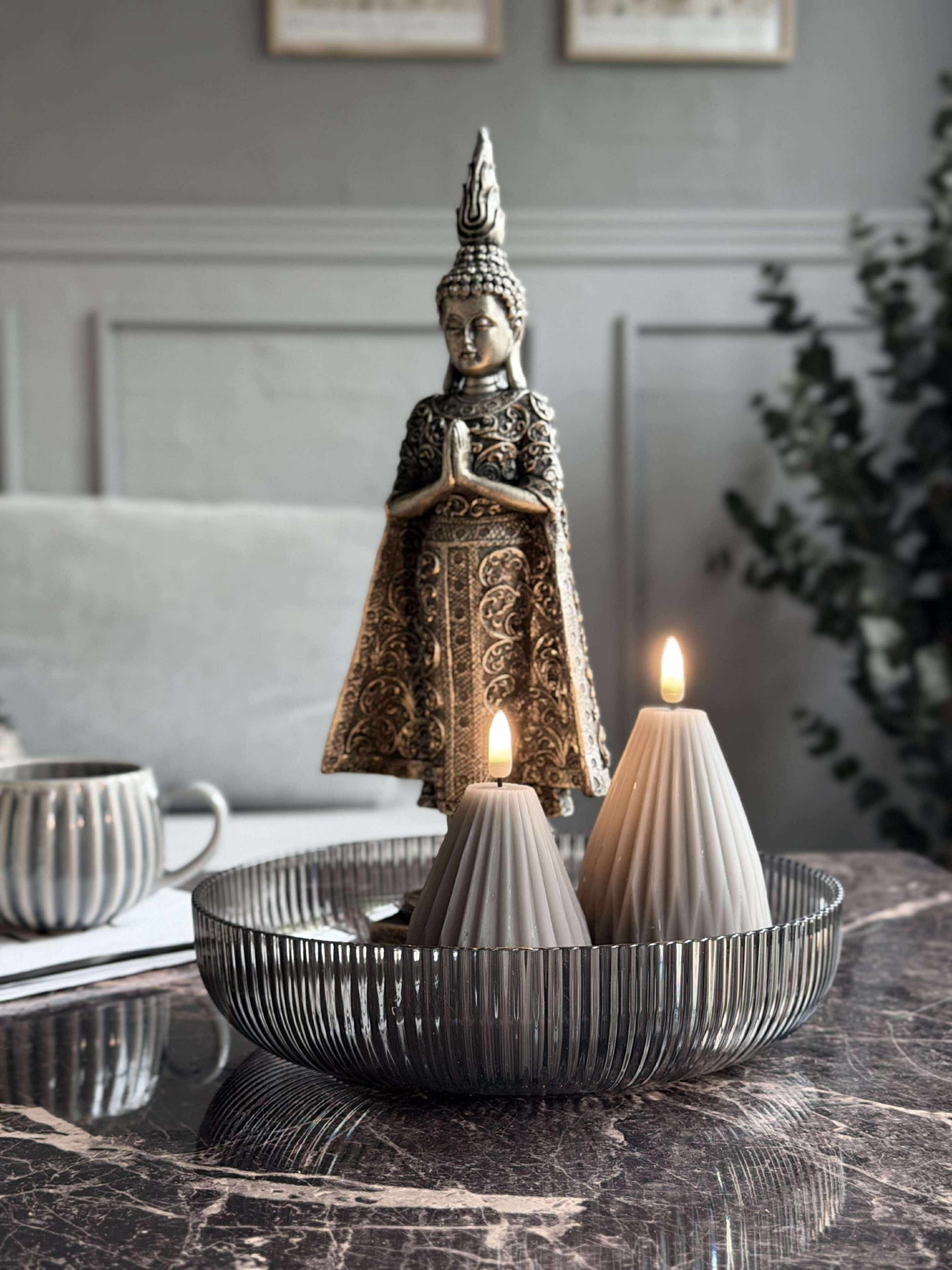 Fat til dekor eller mat - Grå