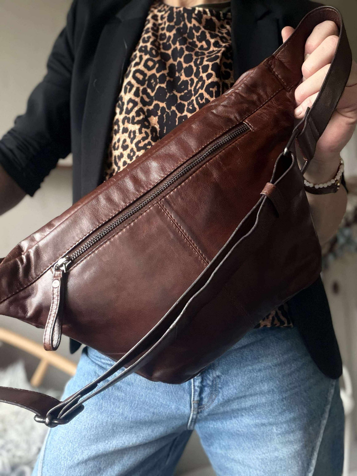 Bumbag Olivia Dark Cognac