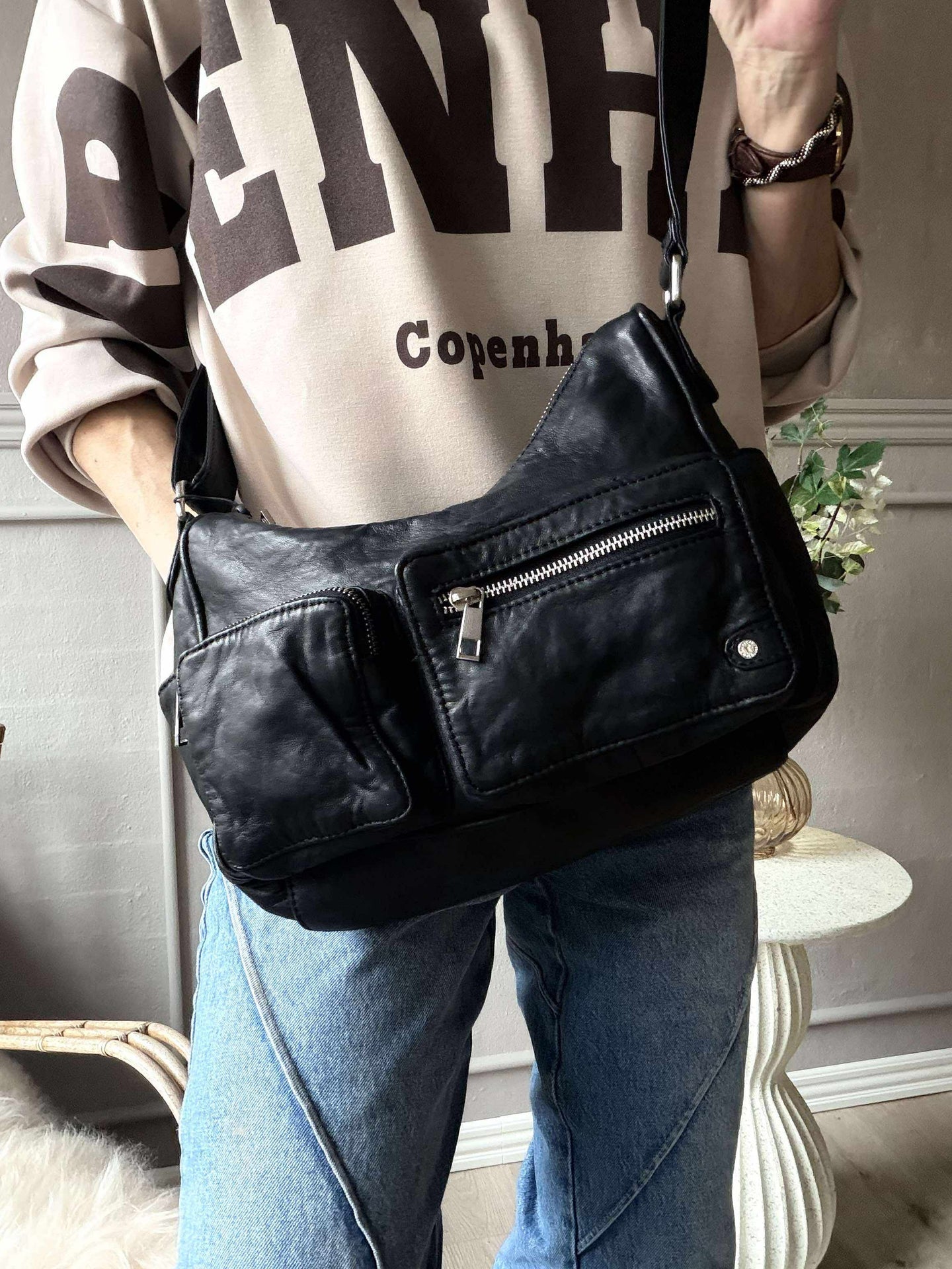 Skulderveske Sienna - Svart Nero