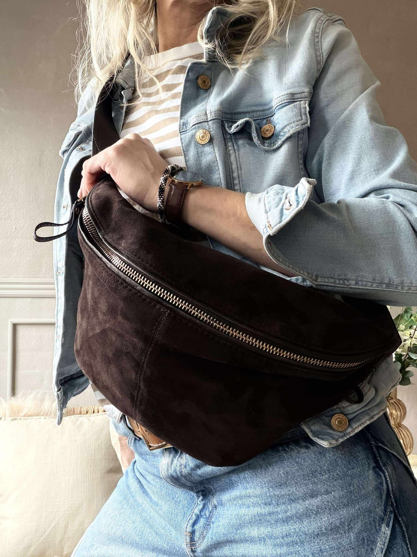 Bumbag Julia Ruskinn - Dark coffee