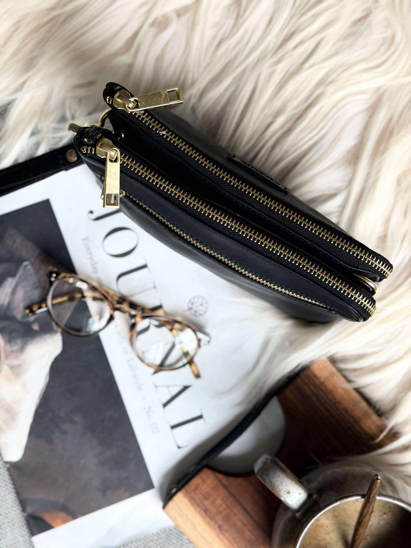 Veske Selma - Svart / Gull