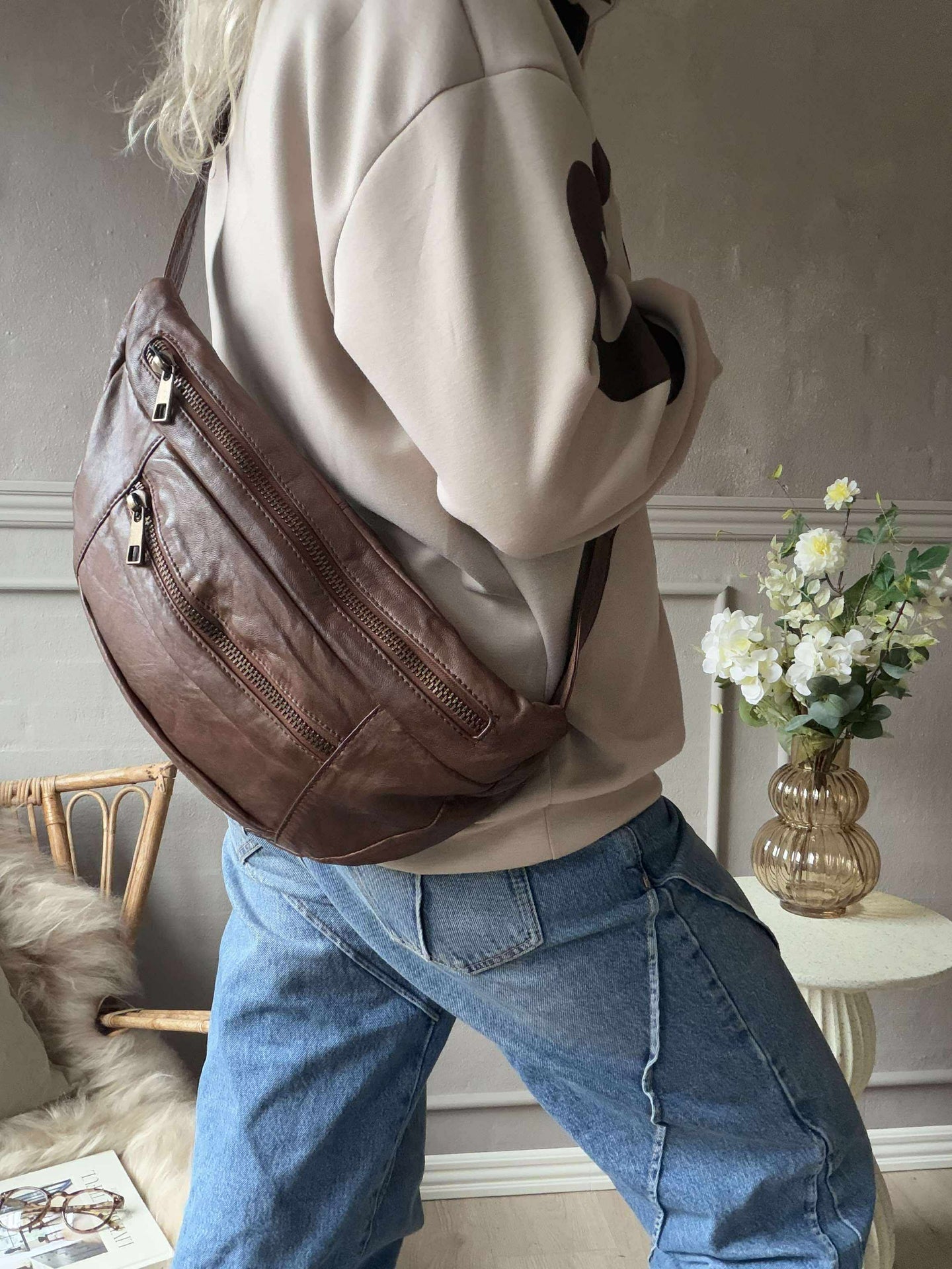 Midjeveske XL MIRA - Chesterfield