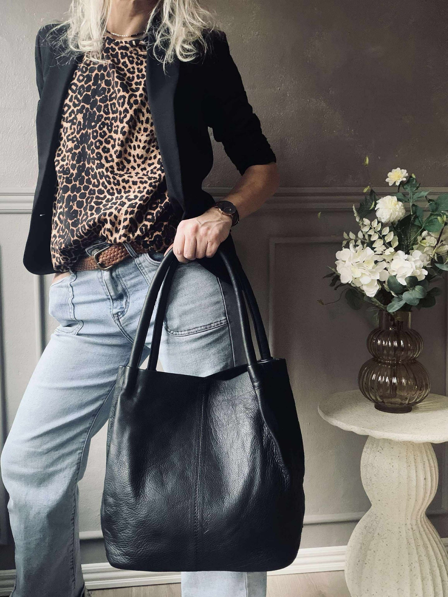 Shopper Helena – Svart