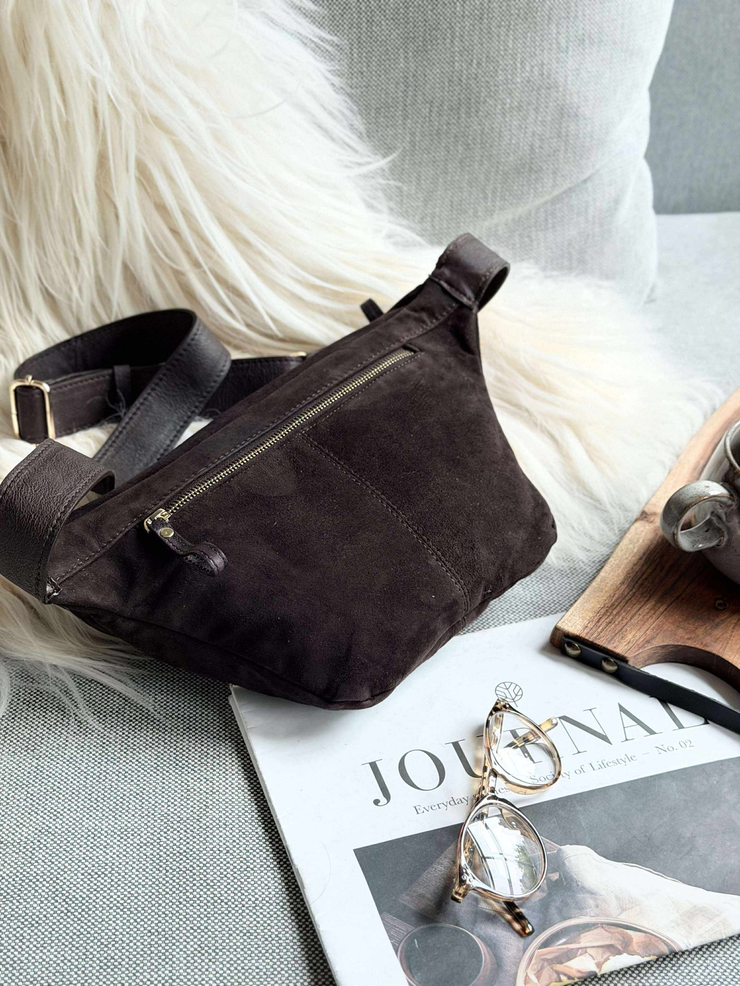 Bumbag Julia Ruskinn - Dark coffee