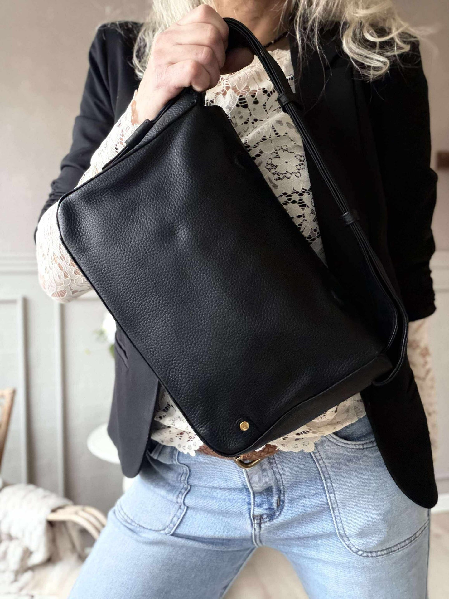 Skulderveske Dalia - Svart