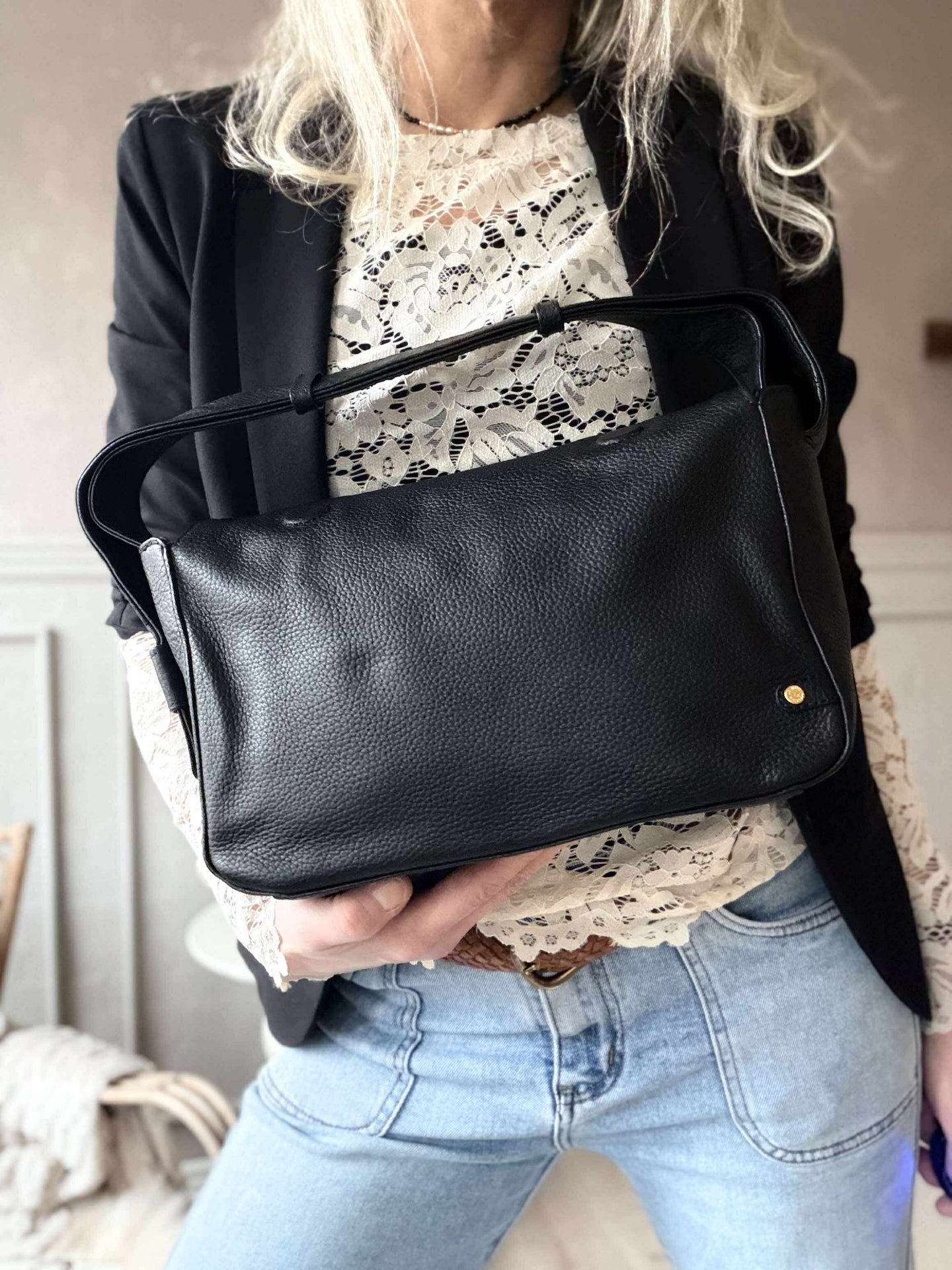 Skulderveske Dalia - Svart