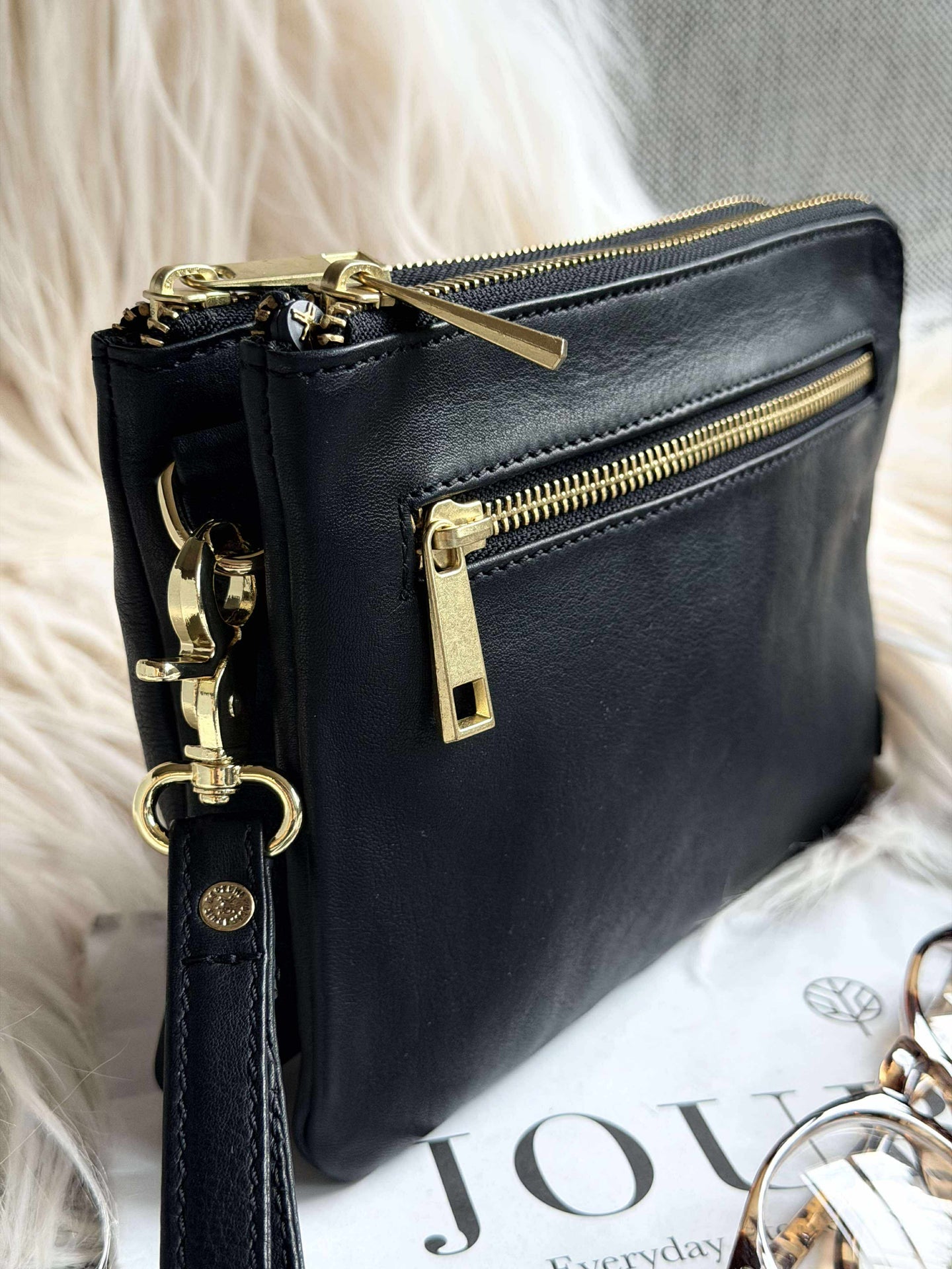 Veske Selma - Svart / Gull