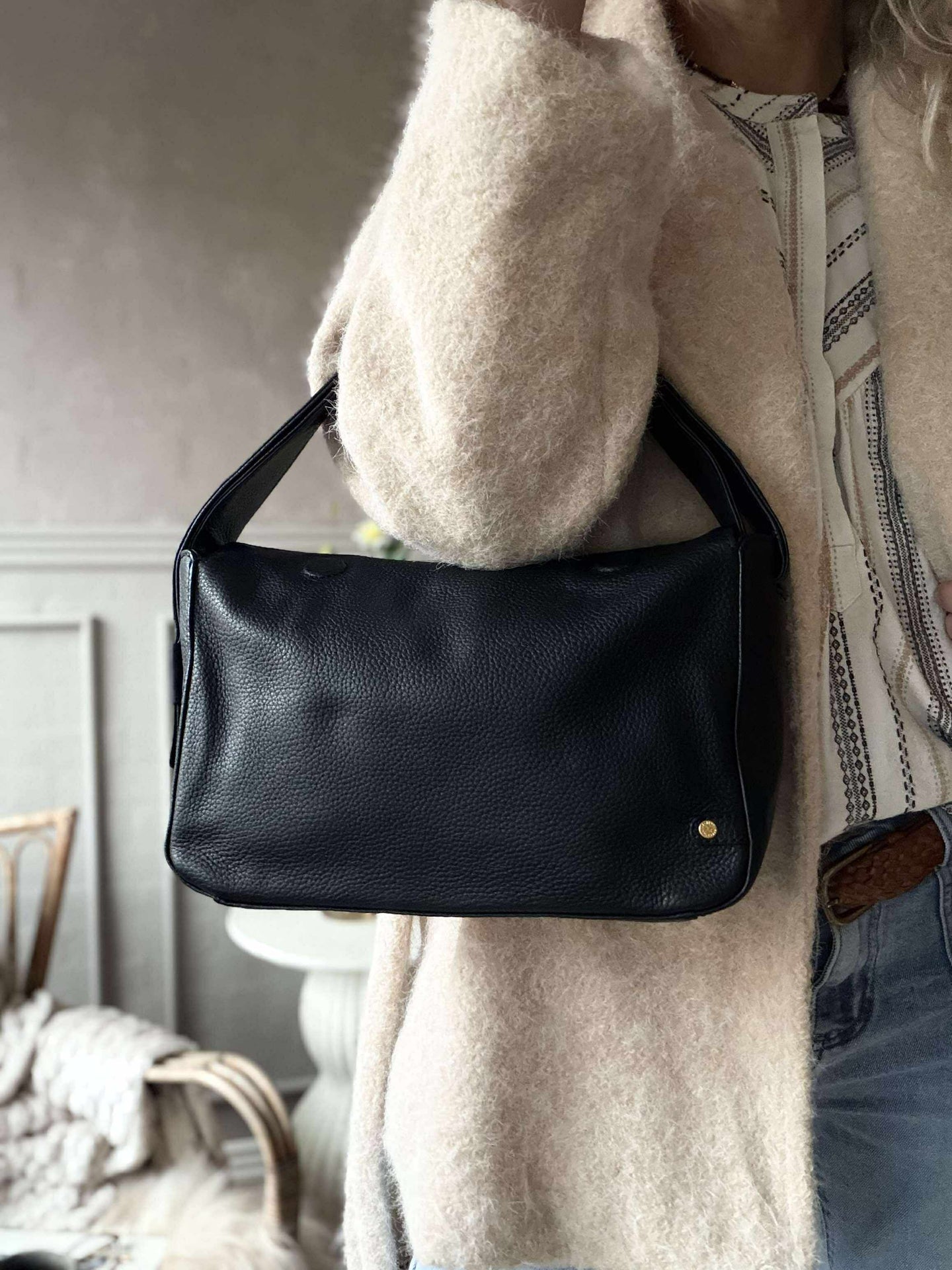 Skulderveske Dalia - Svart