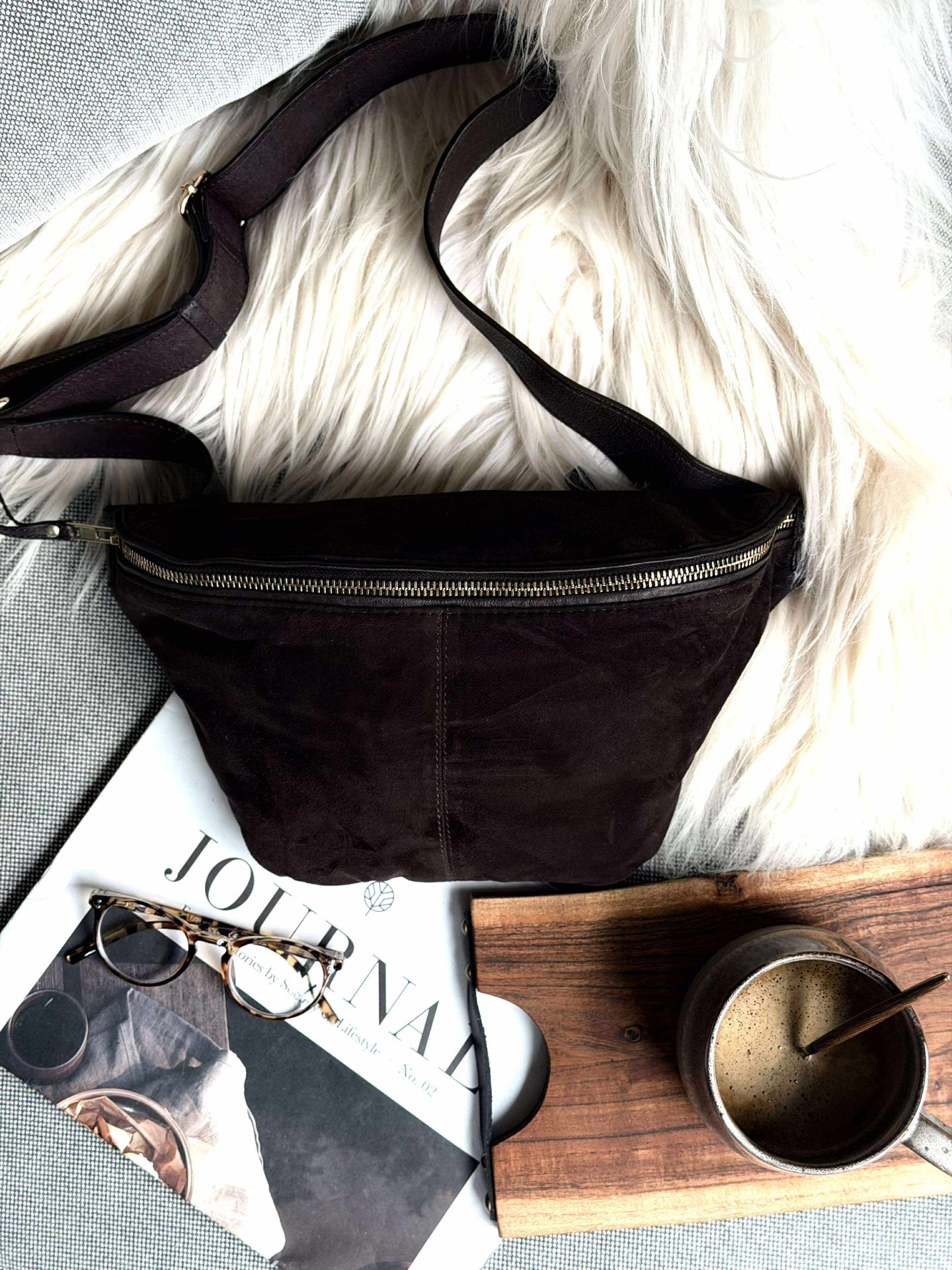 Bumbag Julia Ruskinn - Dark coffee