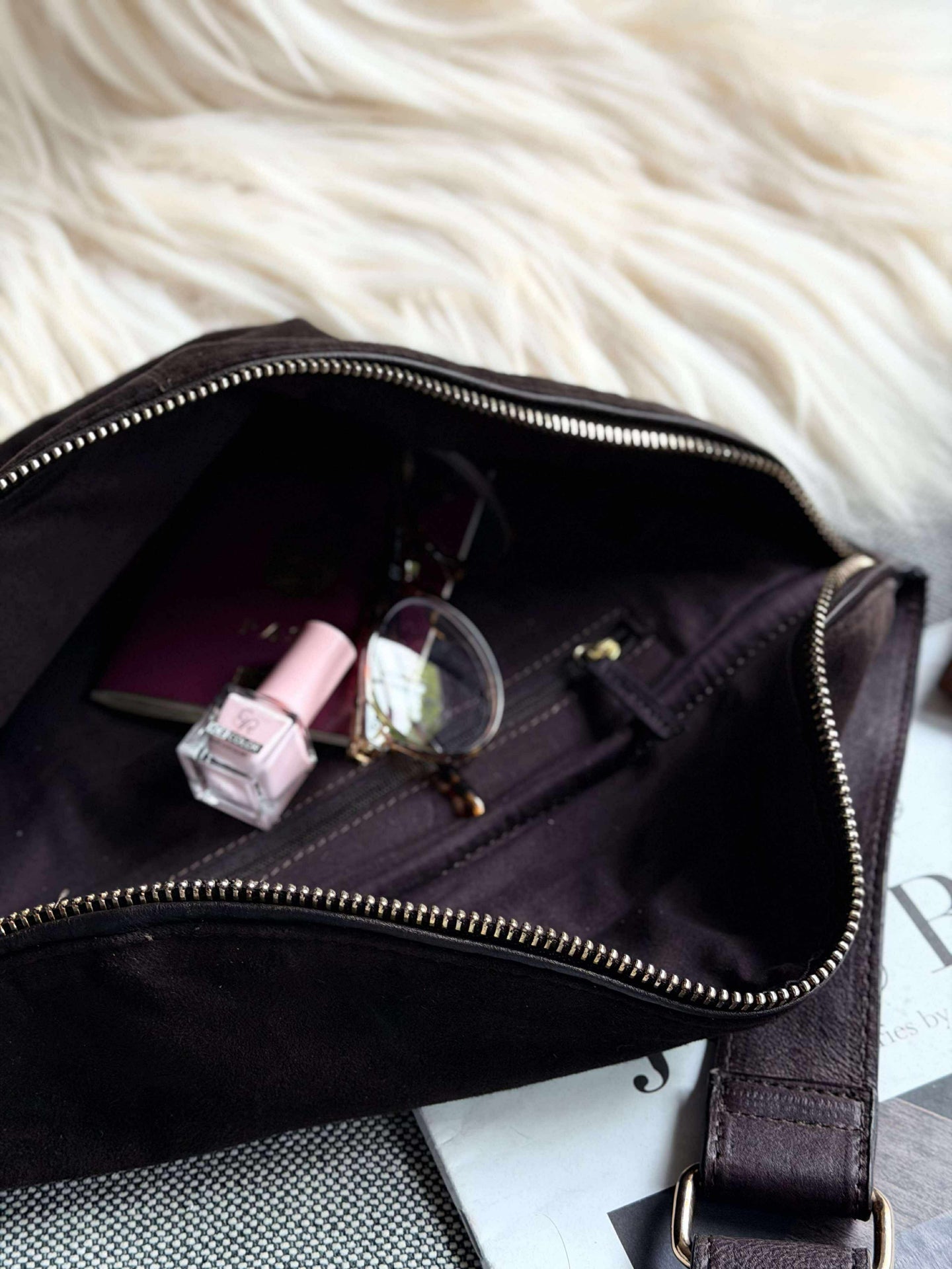 Bumbag Julia Ruskinn - Dark coffee