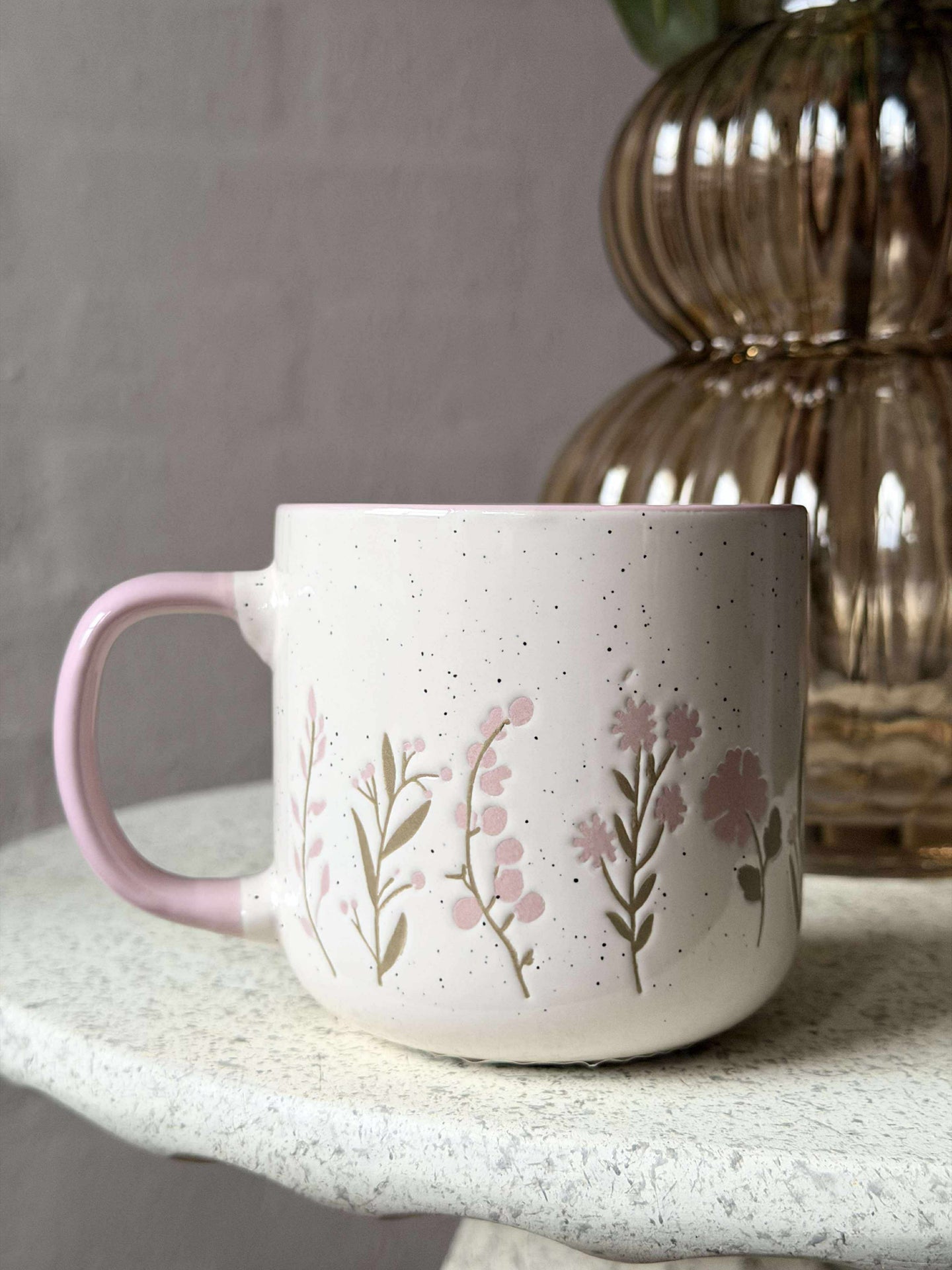 Krus med blomster  - MIX
