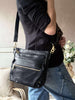 Crossover Amalia - Black leather