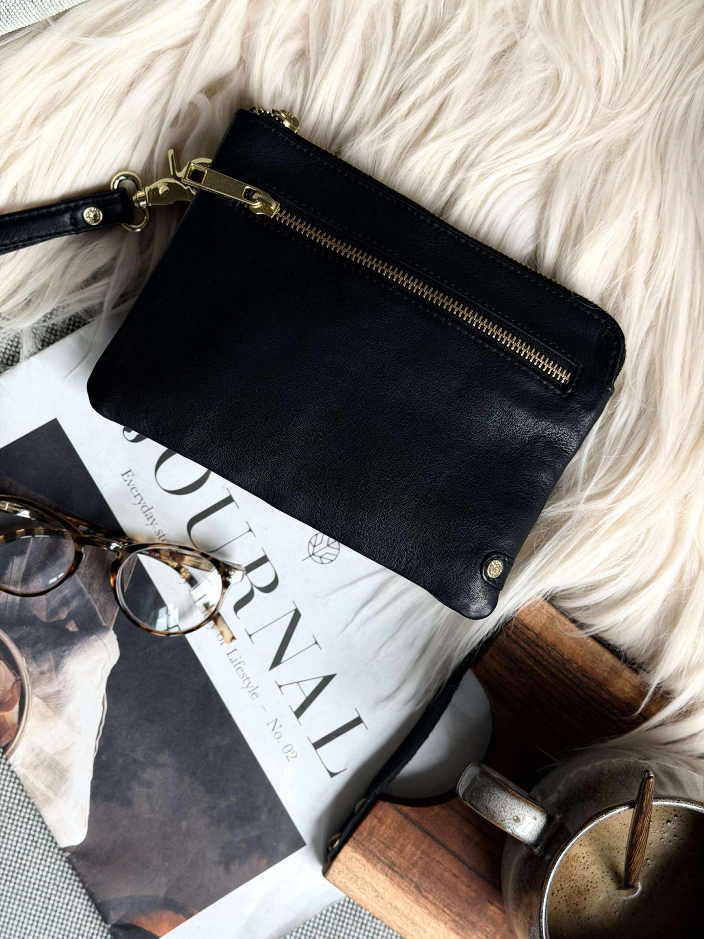 Veske Selma - Svart / Gull