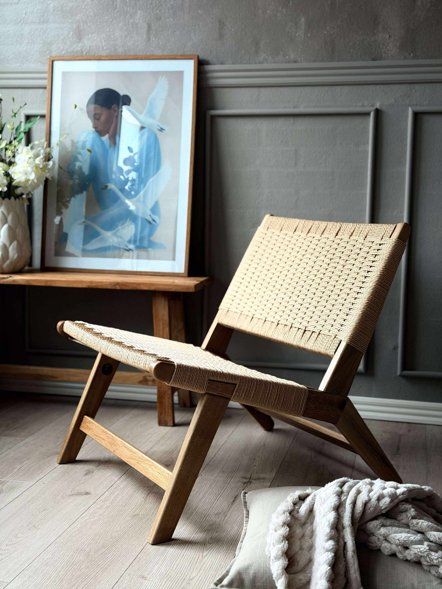 Loungestol - Eik
