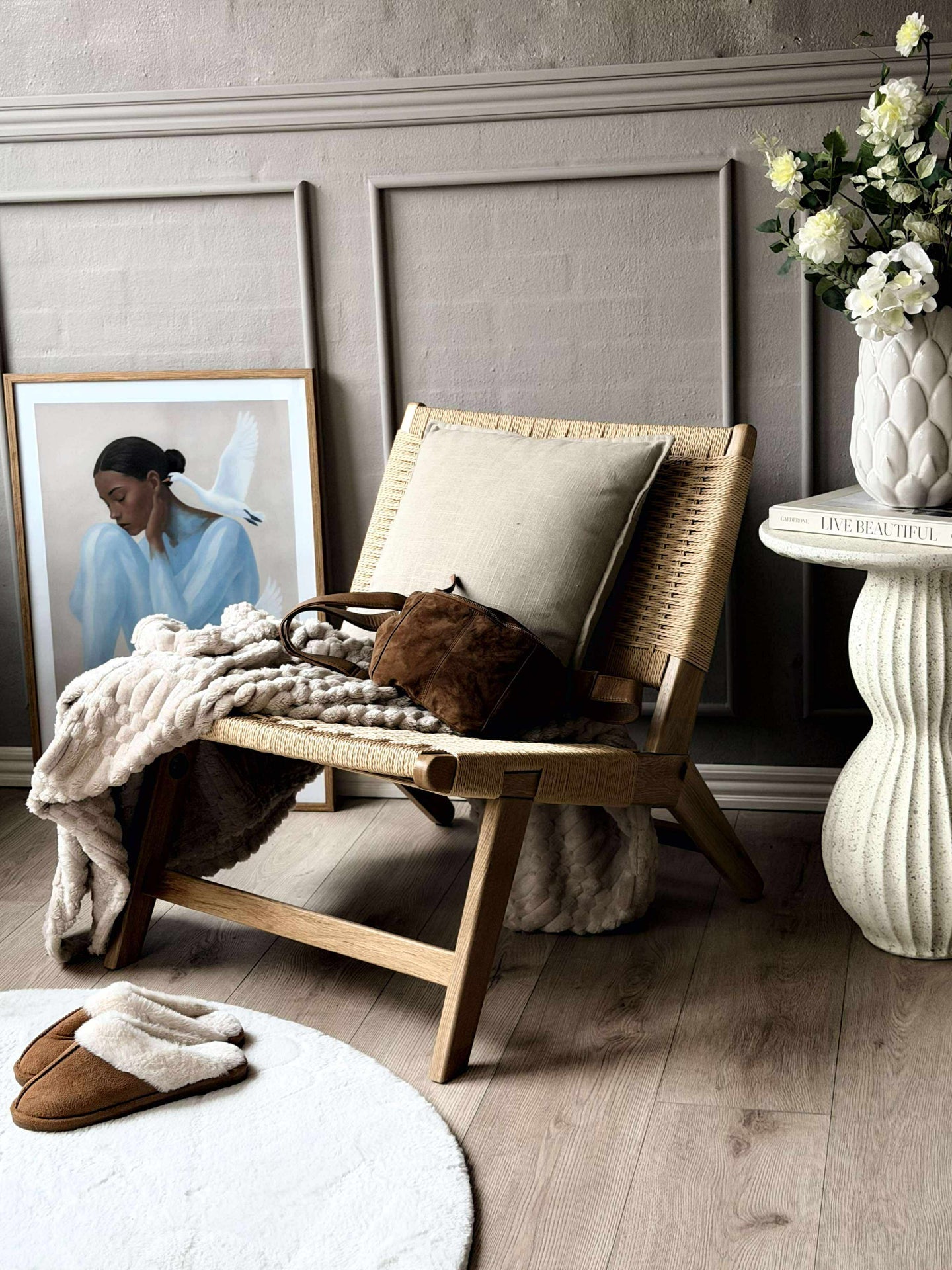 Loungestol - Eik