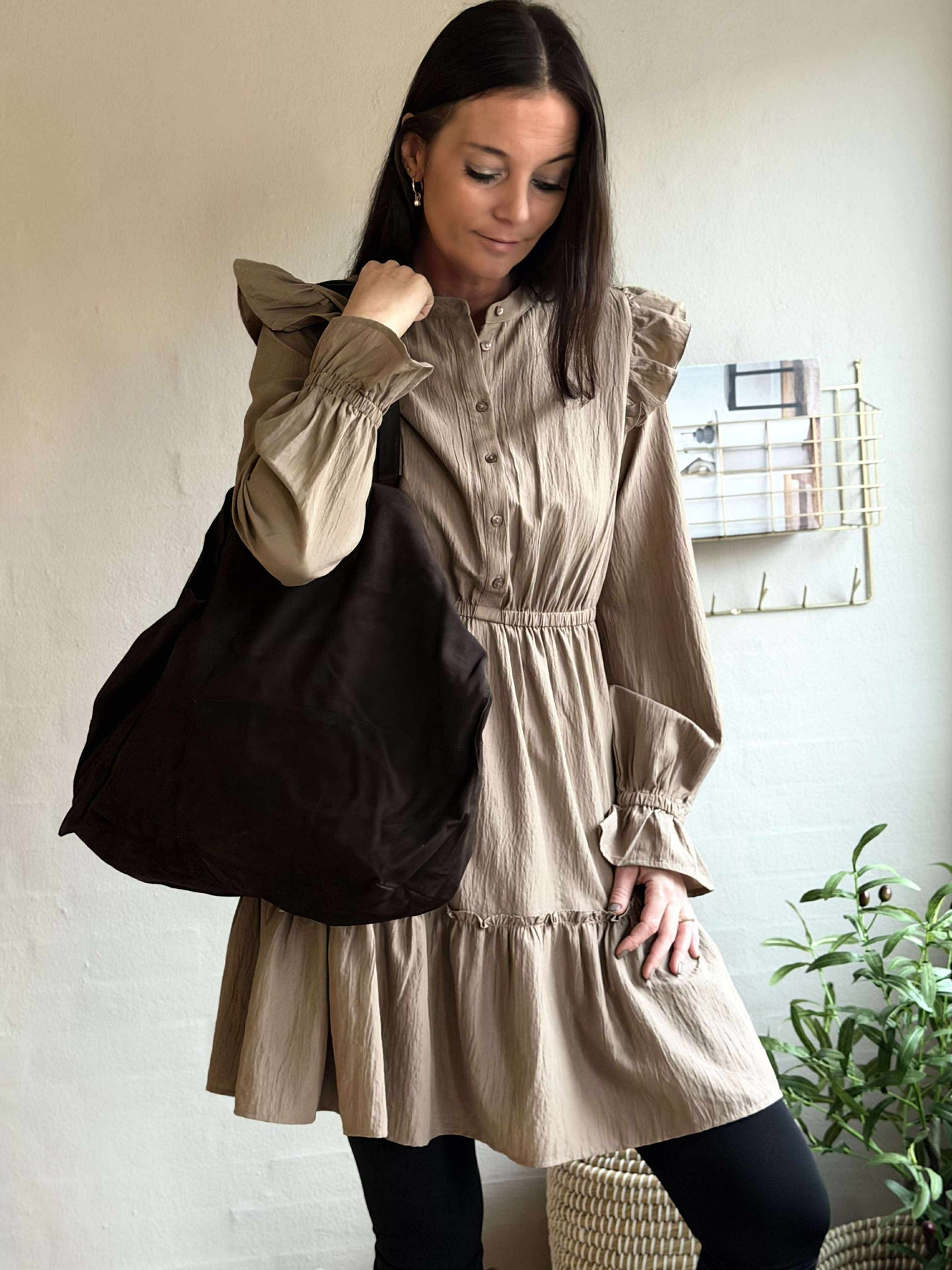 Shopper Julia Ruskind - Dark coffee