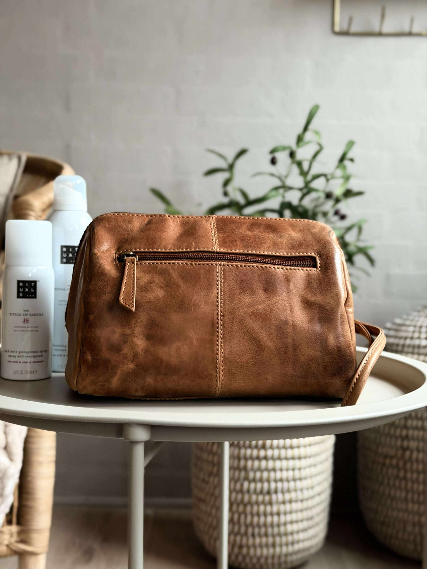 Toalettmappe Nora - New Cognac