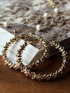 Øreringer INA Hoops Small - 18K forgylt