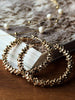 Øreringer INA Hoops Small - 18K forgylt