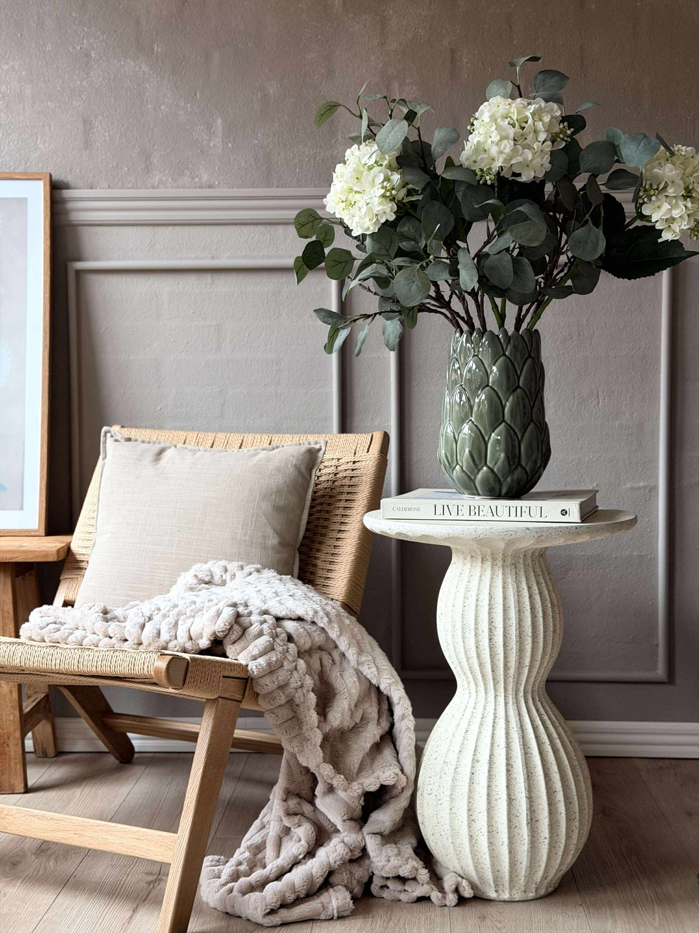 Vase stentøy - Grønn