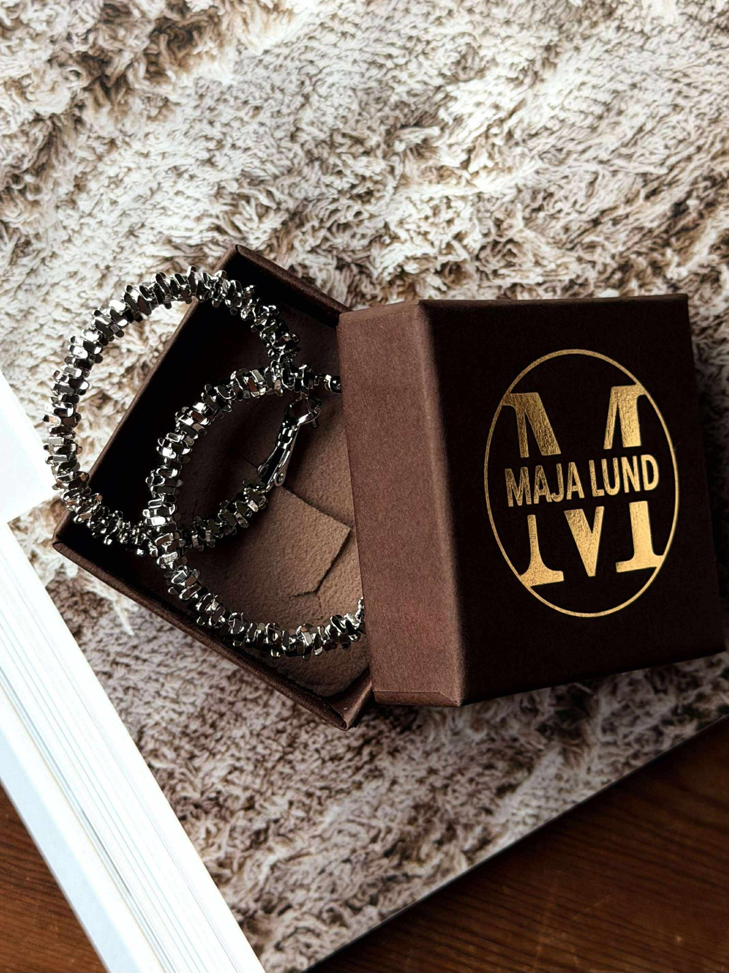 Øredobber INA Små - sølvbelagt