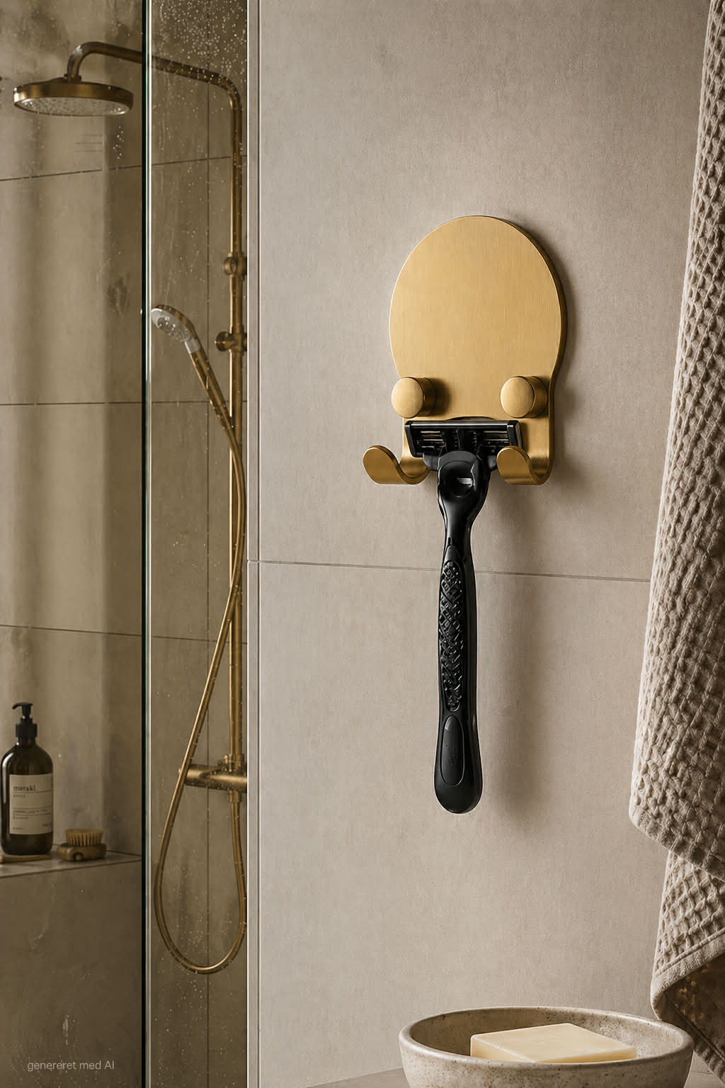 Dobbelt krok - Messinglook