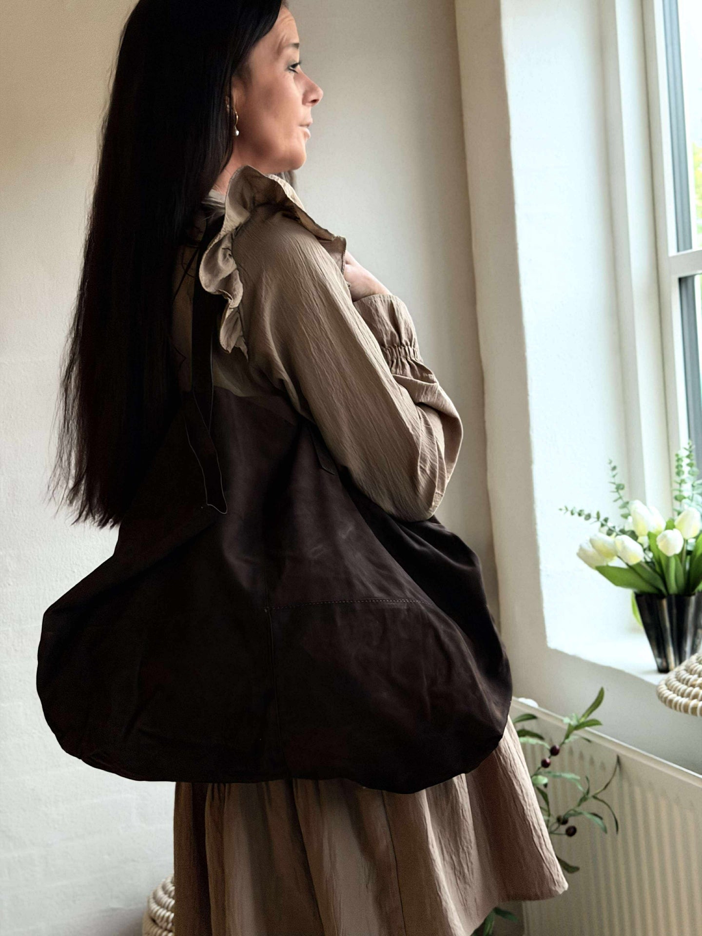 Shopper Julia Ruskind - Dark coffee