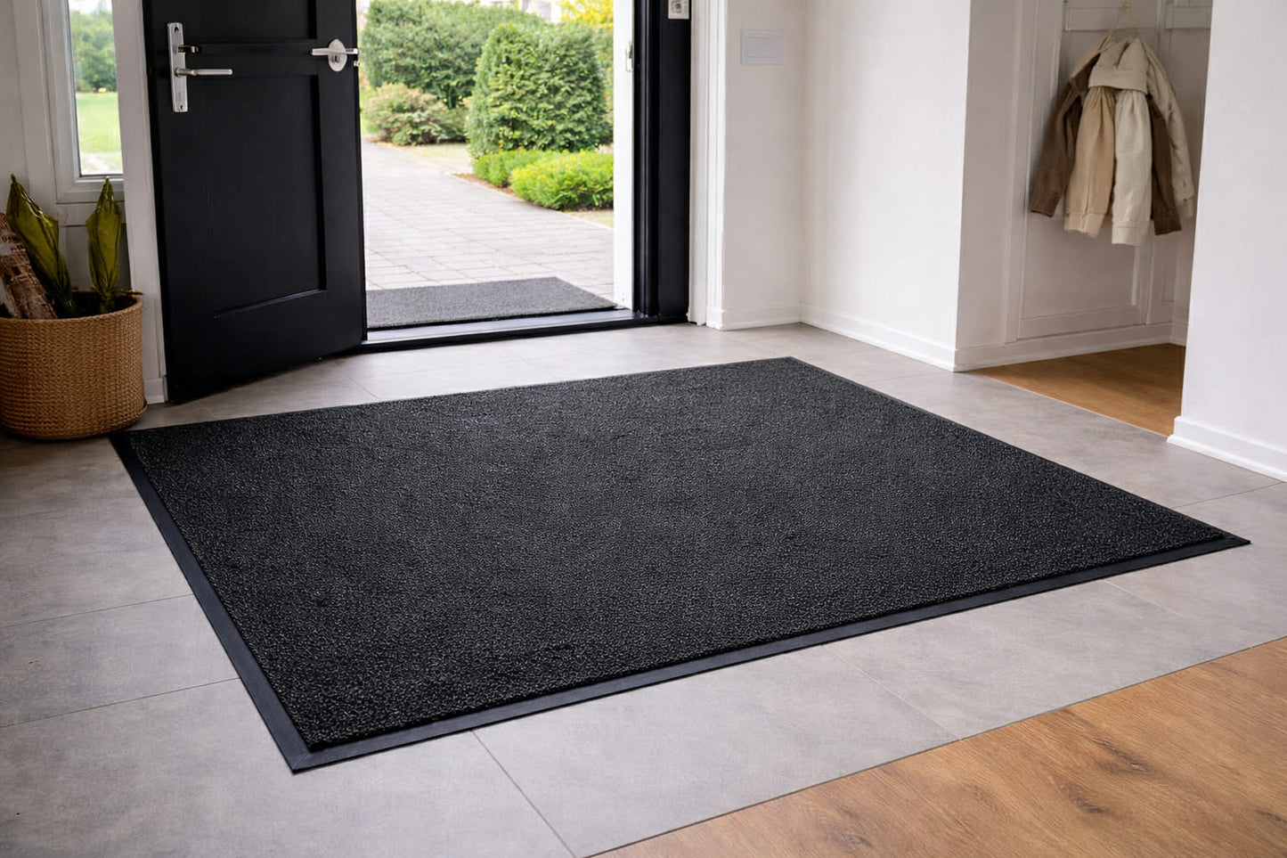 Smussmatte 120×180 cm - Svart