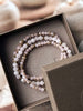 Armbånd Leah Soft Rose – Sett med 3 stk