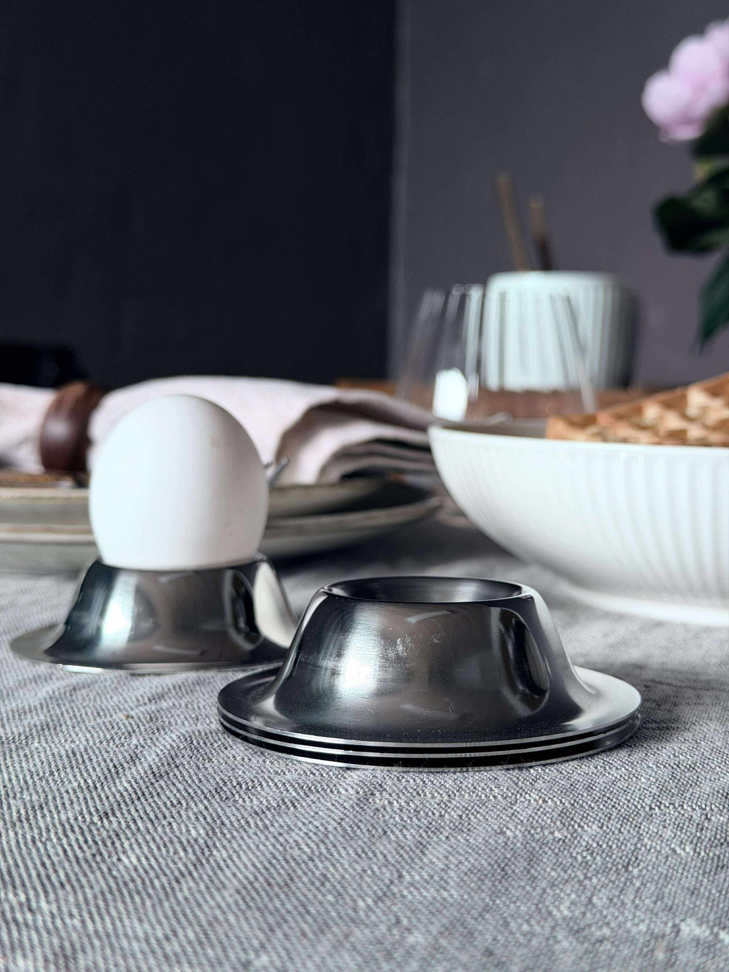 Eggebeger 4 stk - Rustfritt stål