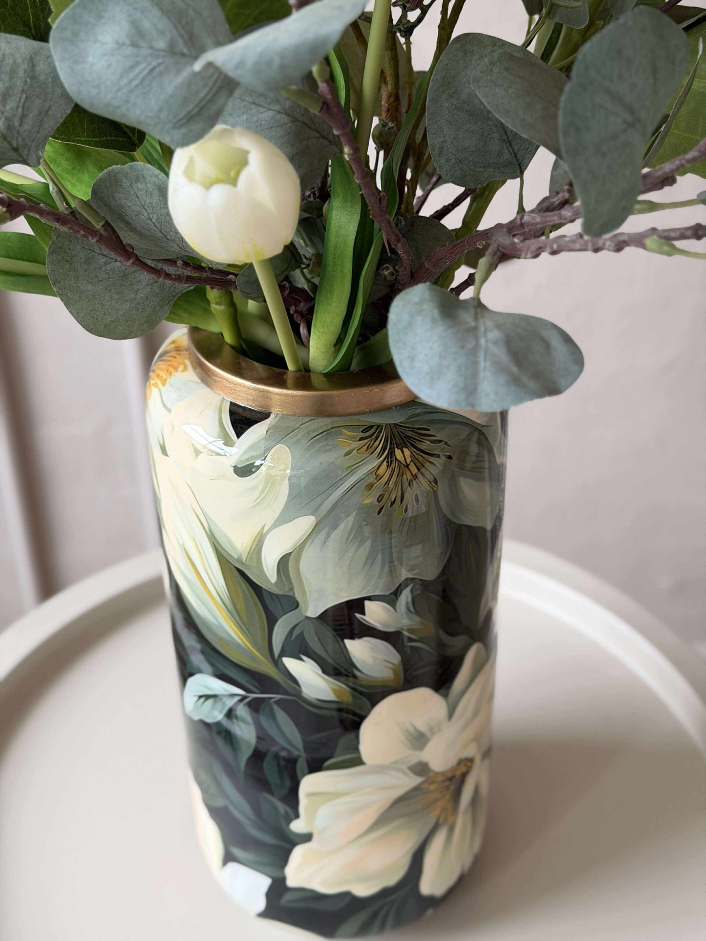 Vase - Flower print 30 cm