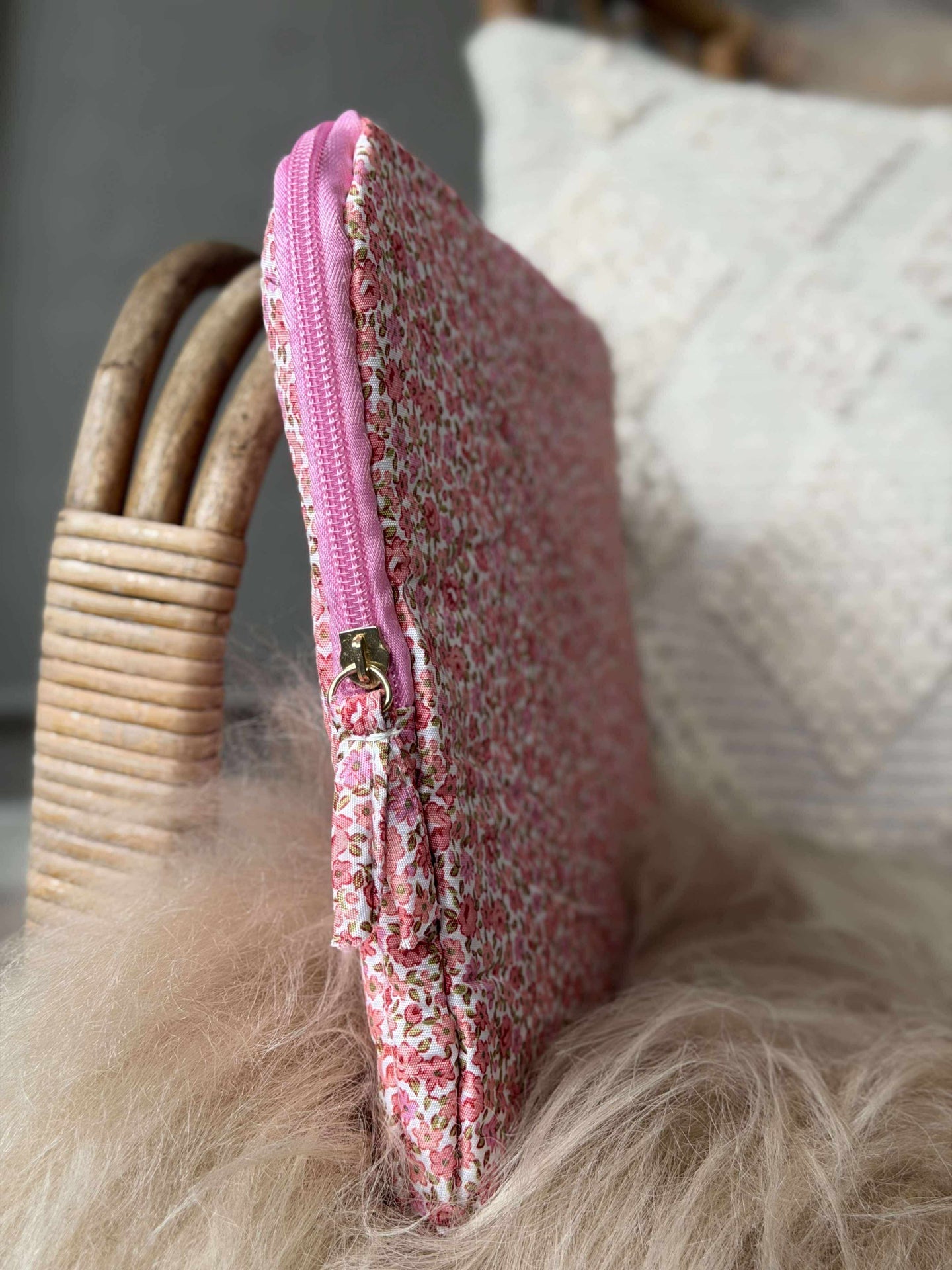 Sleeve til iPad / laptop - Rosa