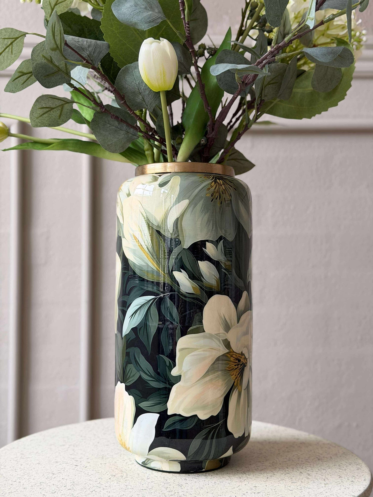 Vase - Flower print 30 cm