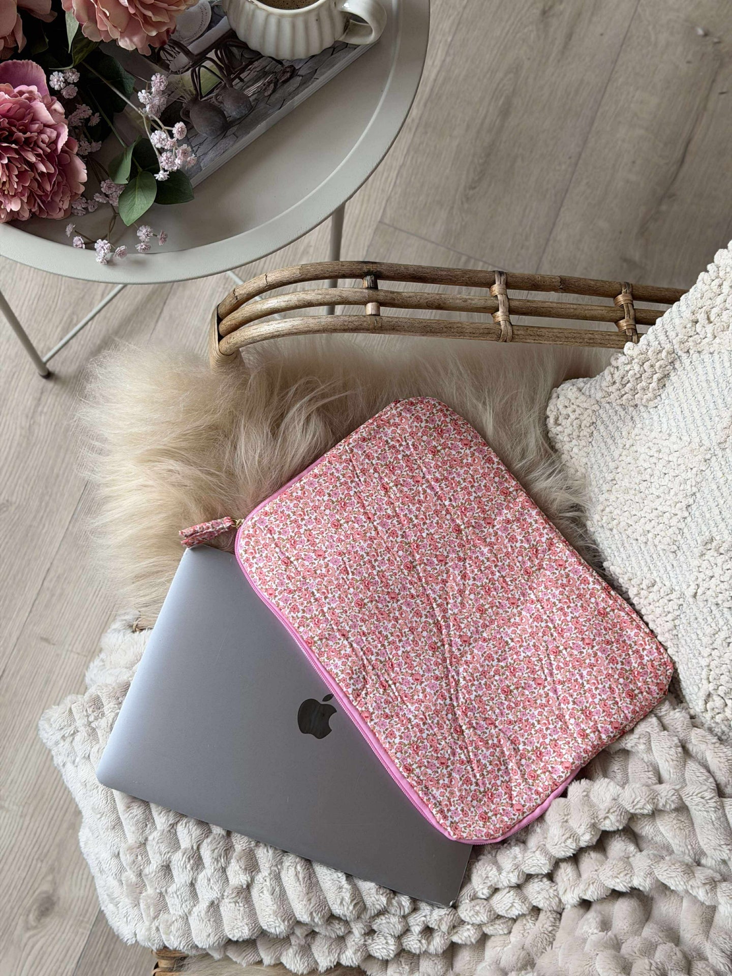 Sleeve til iPad / laptop - Rosa