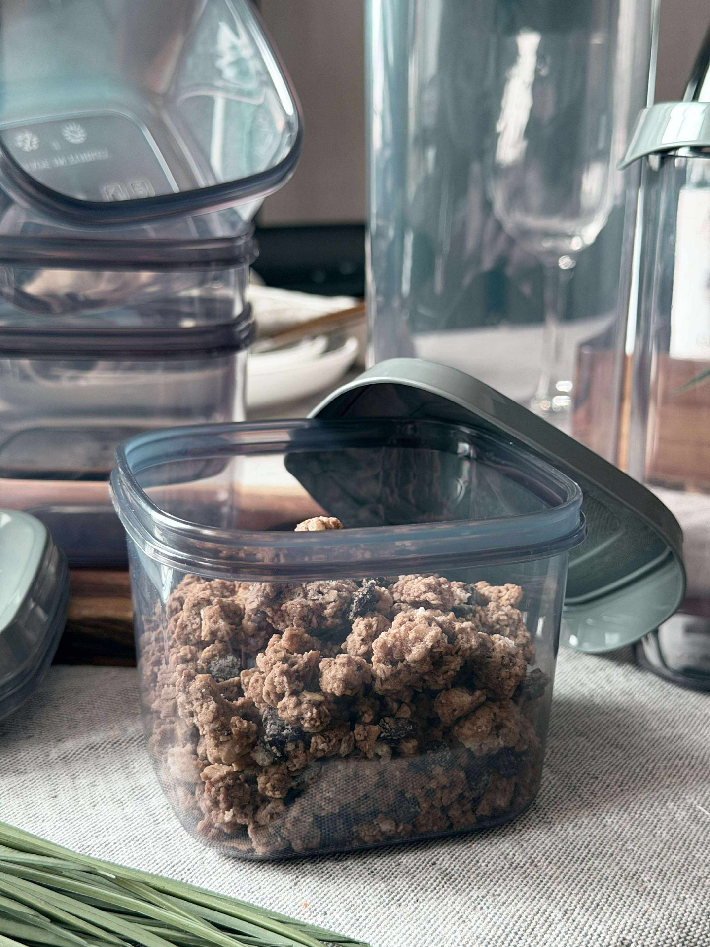 Oppbevaringsbokser – Sett med 8 stk