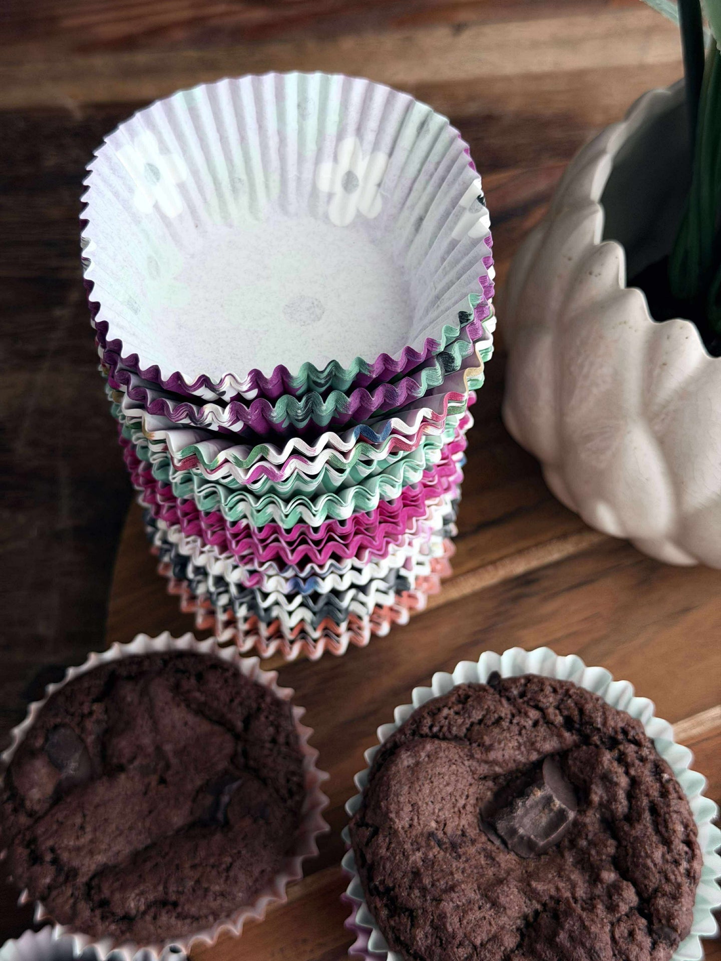 Muffinsformer 60 stk - Color mix