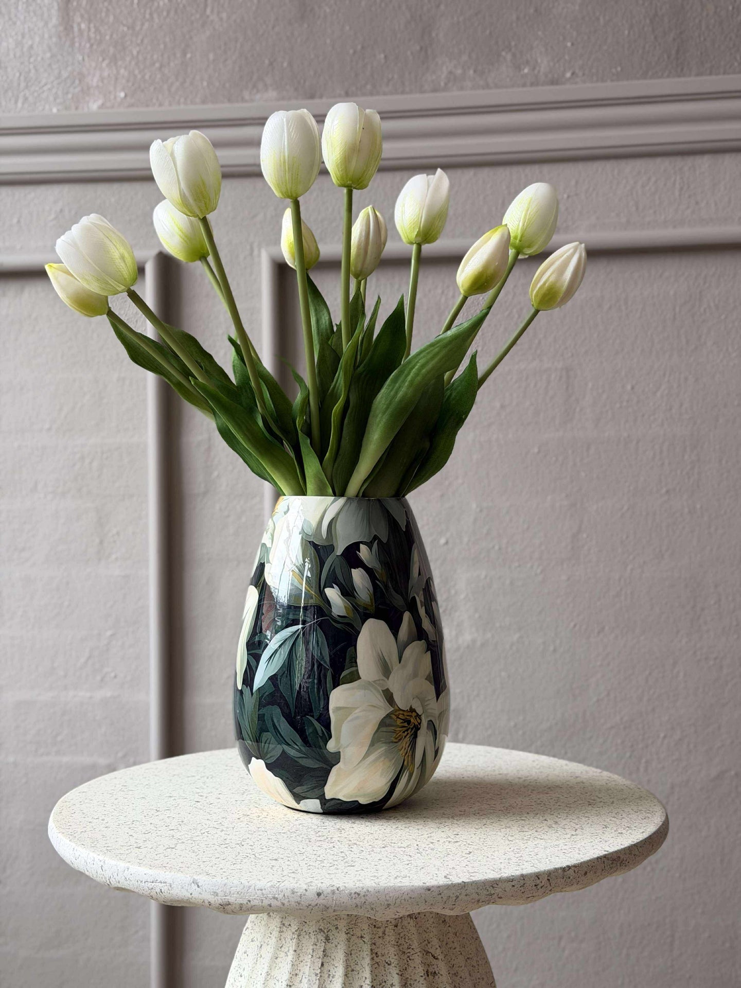 Vase - Flower print 20 cm