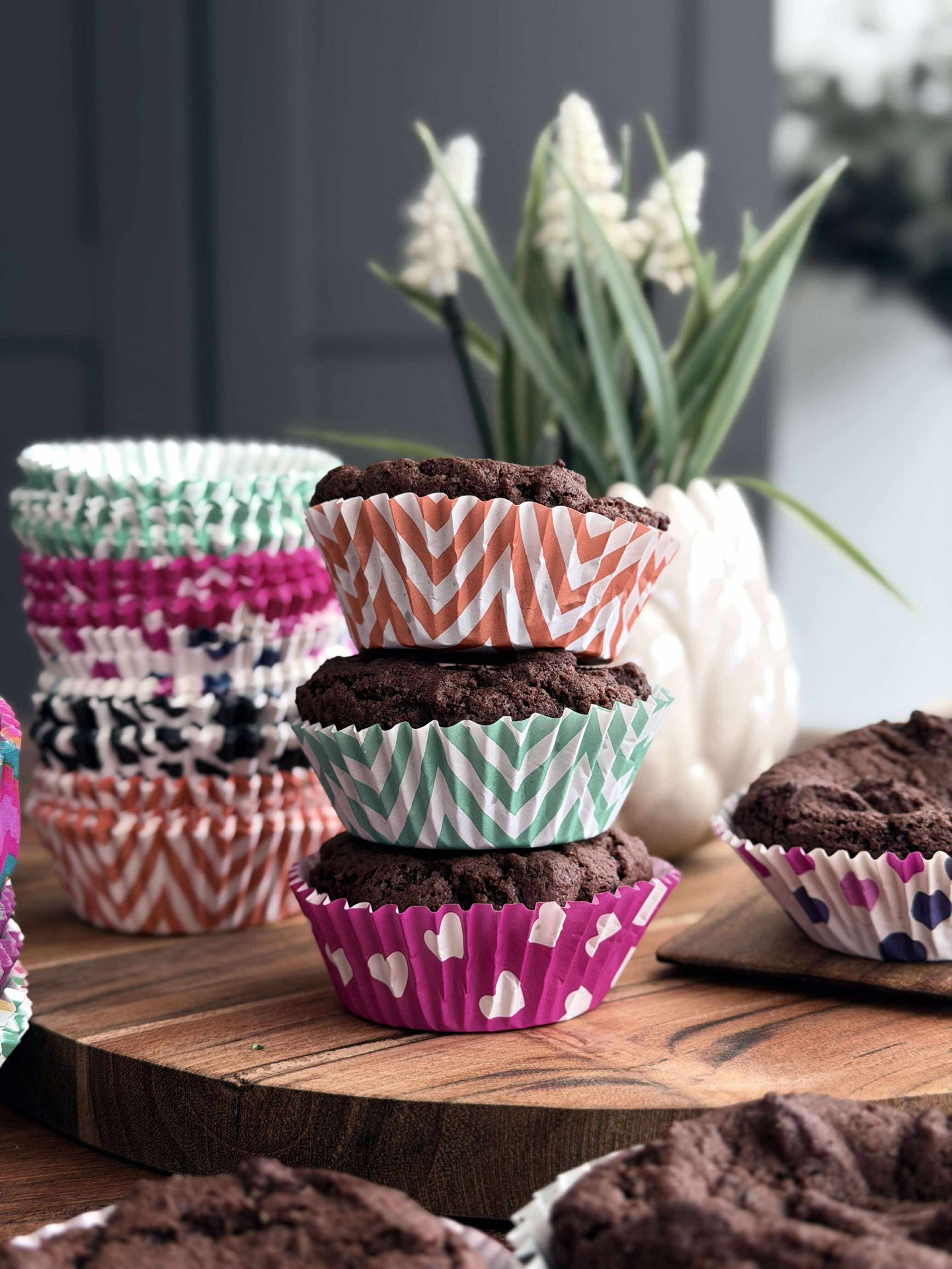 Muffinsformer 60 stk - Color mix