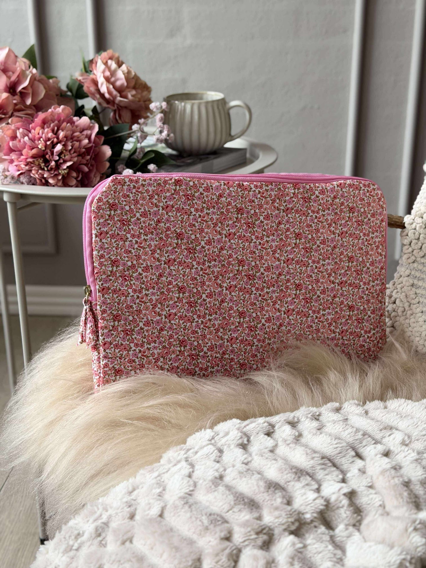 Sleeve til iPad / laptop - Rosa