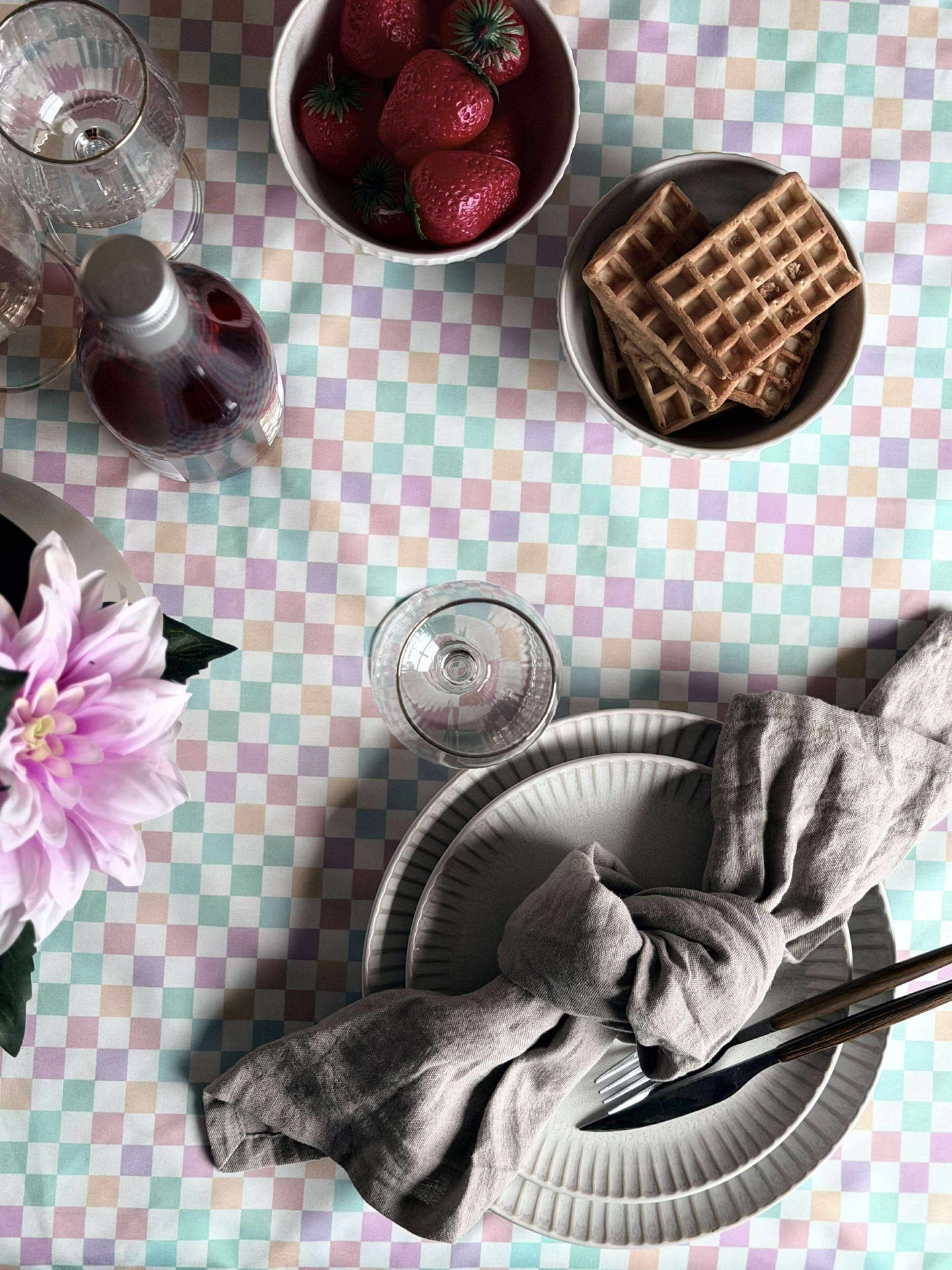 Duk - Pastellruter