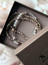 Armbånd Leah Blush/Natur – Sett med 3 stk