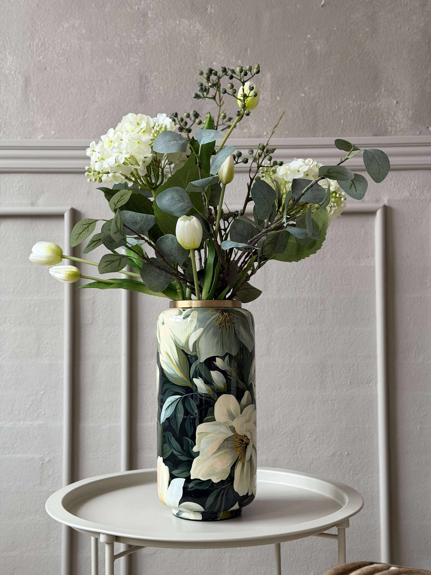 Vase - Flower print 30 cm