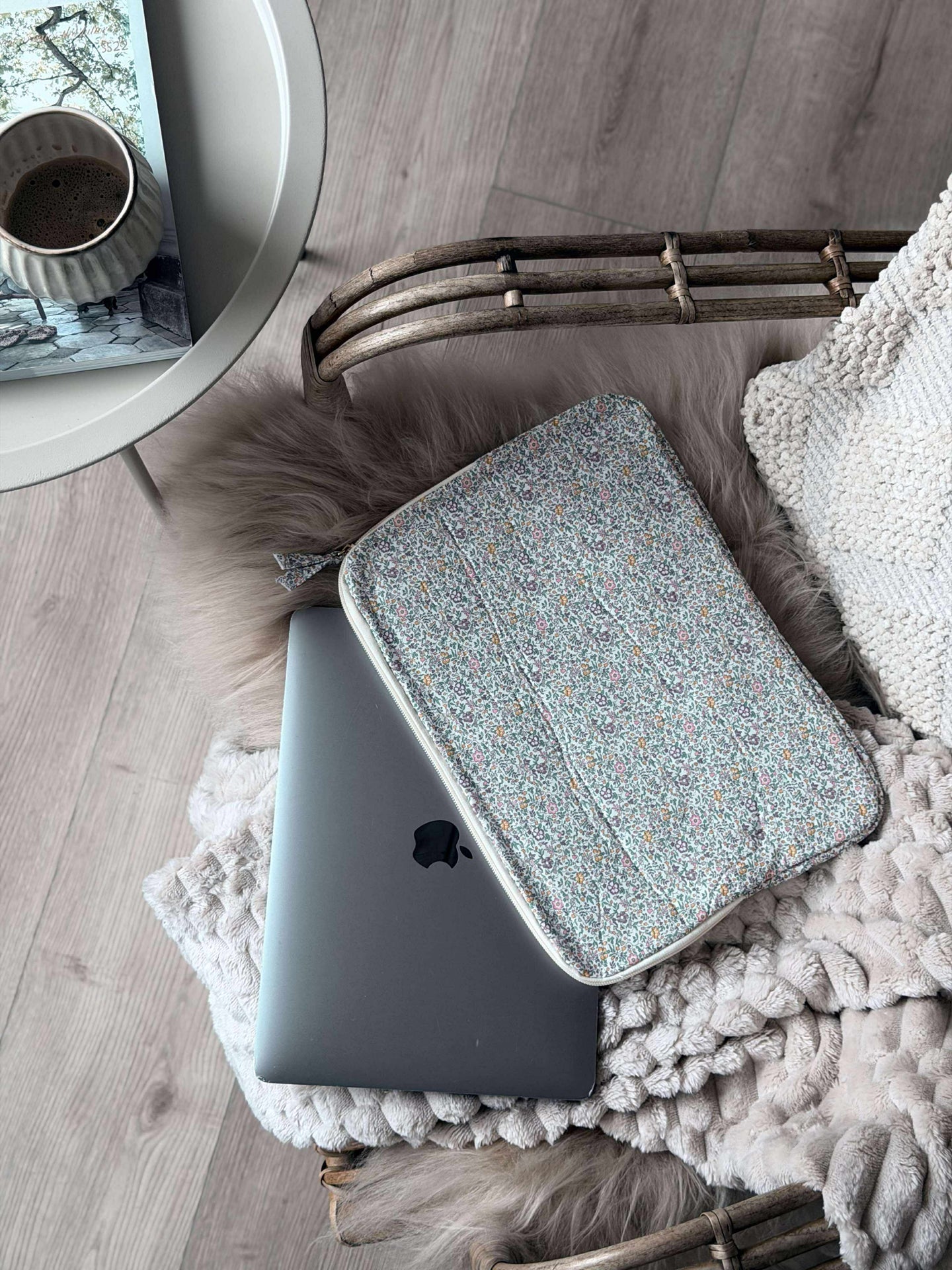 Sleeve til ipad / laptop - Blomster