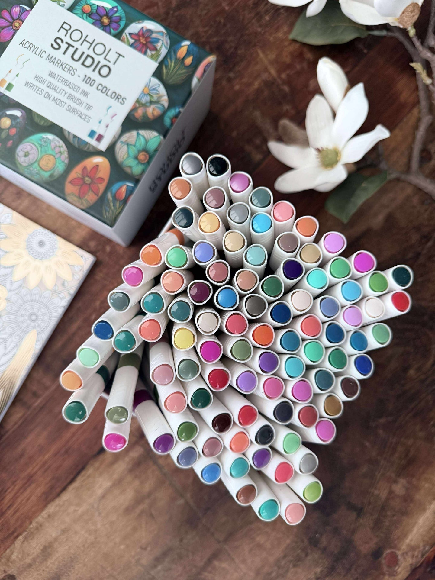 Akrylmarkører - 100 stk.